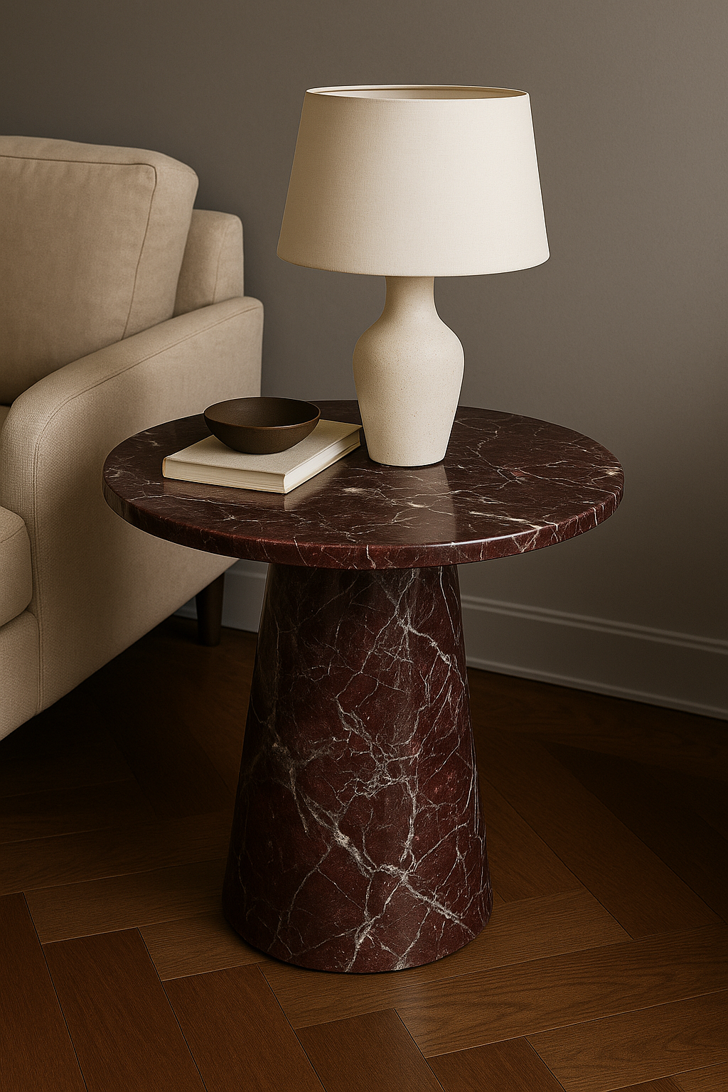 The Enduring Appeal of Marble Top Side Tables and Nightstands