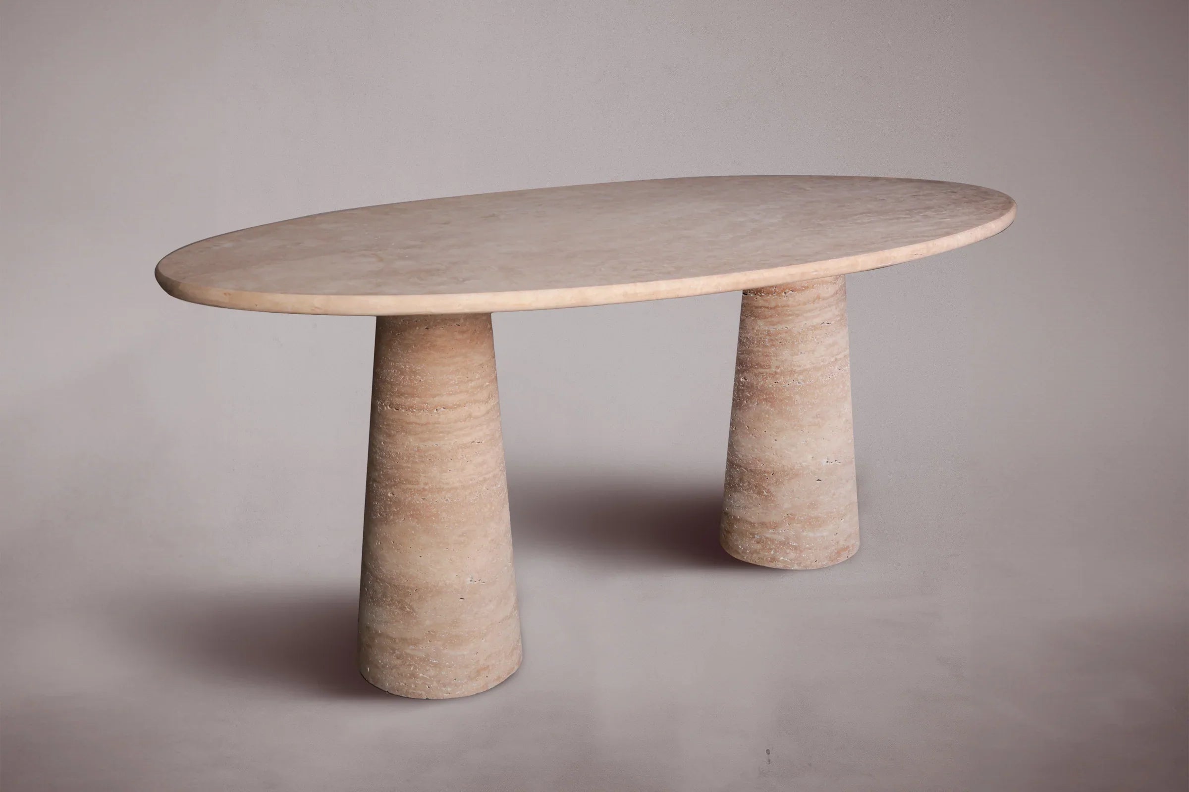 Oval Marble Tables