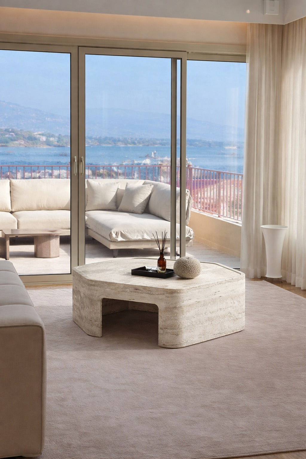 Caverne Marble Coffee Table