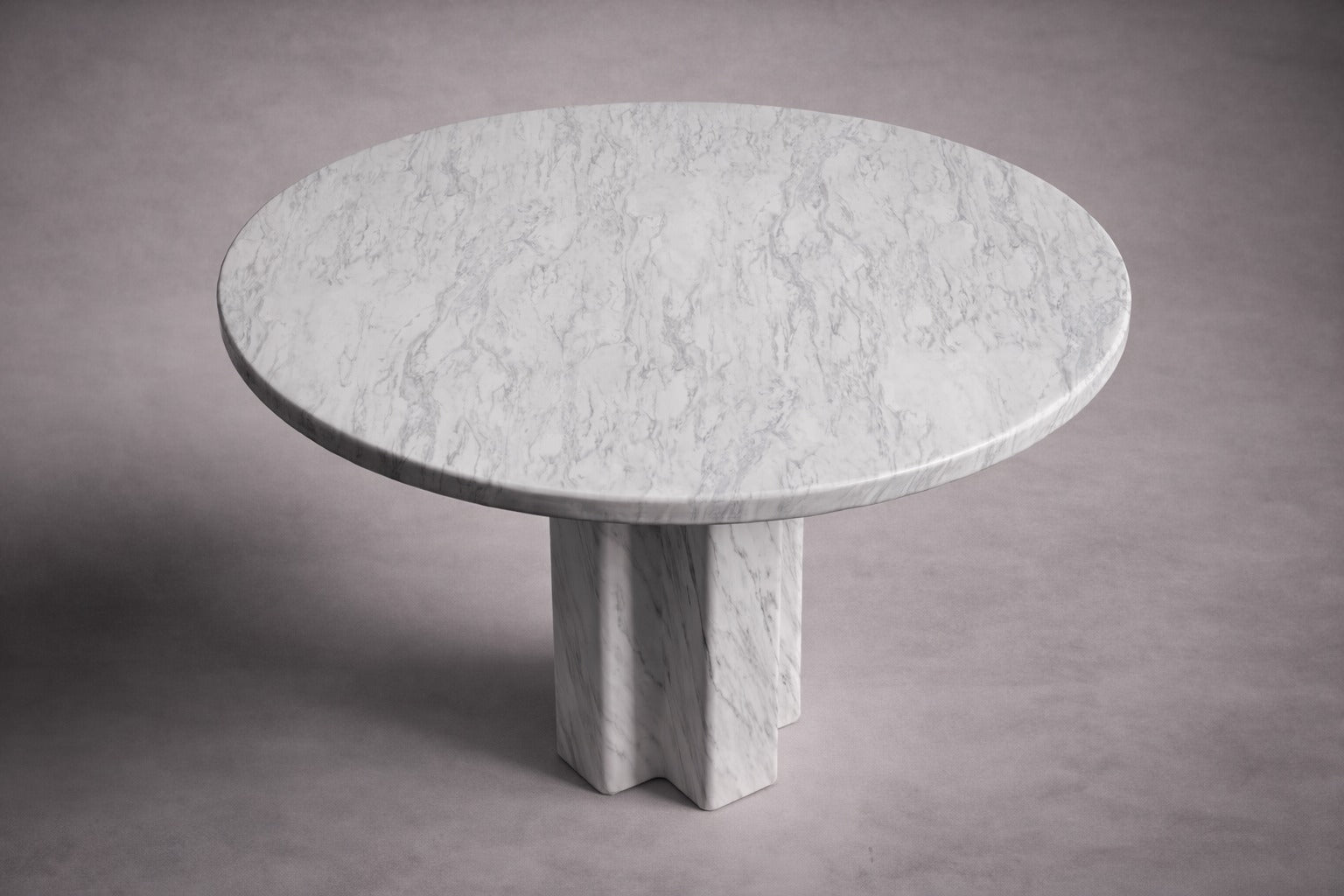 white marble round table. round white marble dining table. white marble entry table. white marble round entry table. white marble hallway table. custom marble dining table. custom marble table. custom white marble dining table.