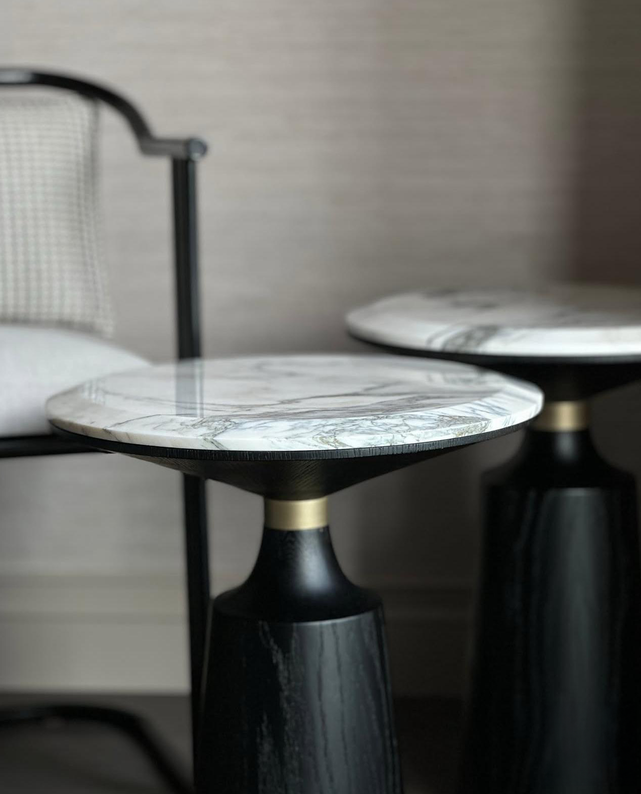 Our Custom Project For Interior Designer - Arabescato Corchia Marble – A Premium Choice for Custom Side Tables