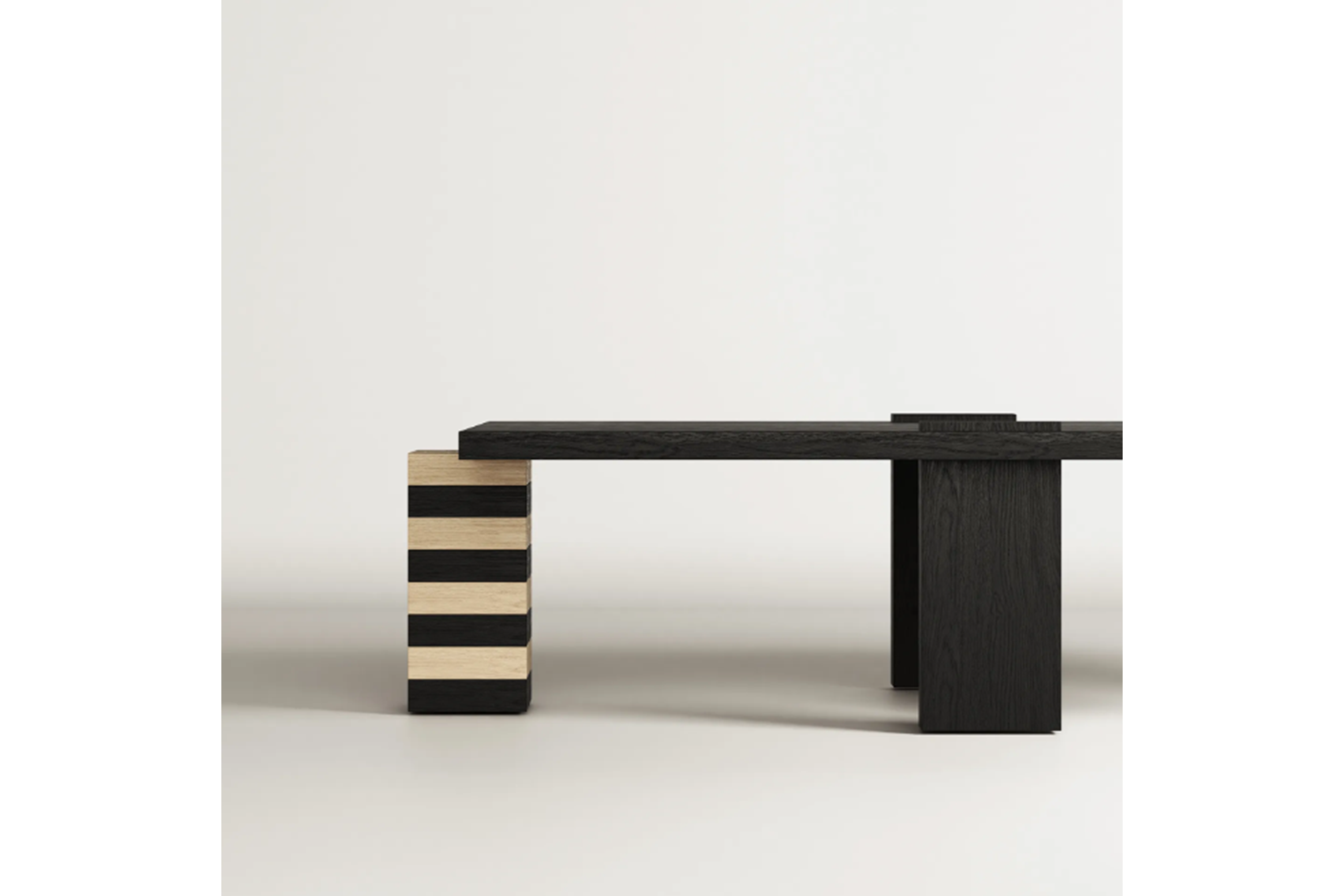 Veneer-Coated Coffee Table