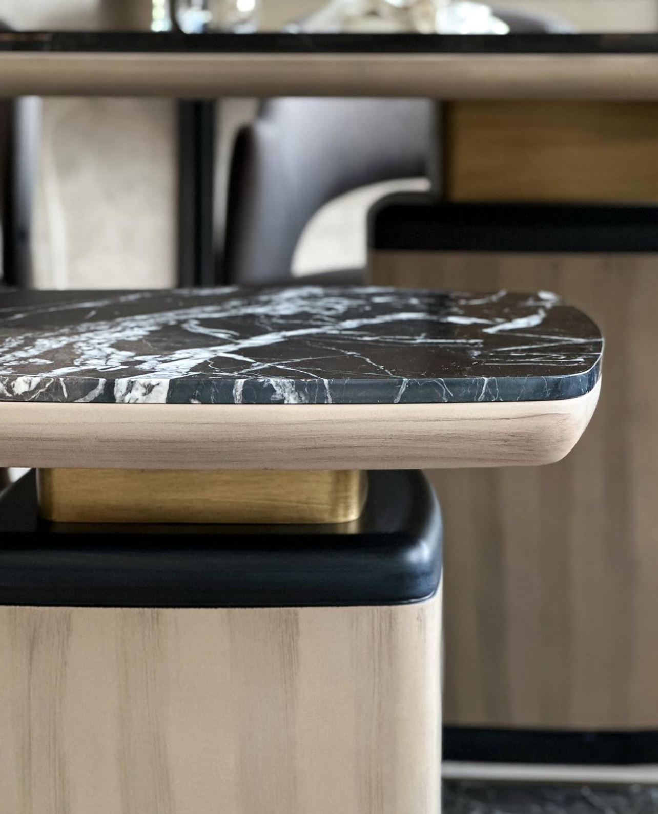 Our Custom Project For Interior Designer - Bruno Perla Marble – A Sophisticated Choice for Custom Side Tables