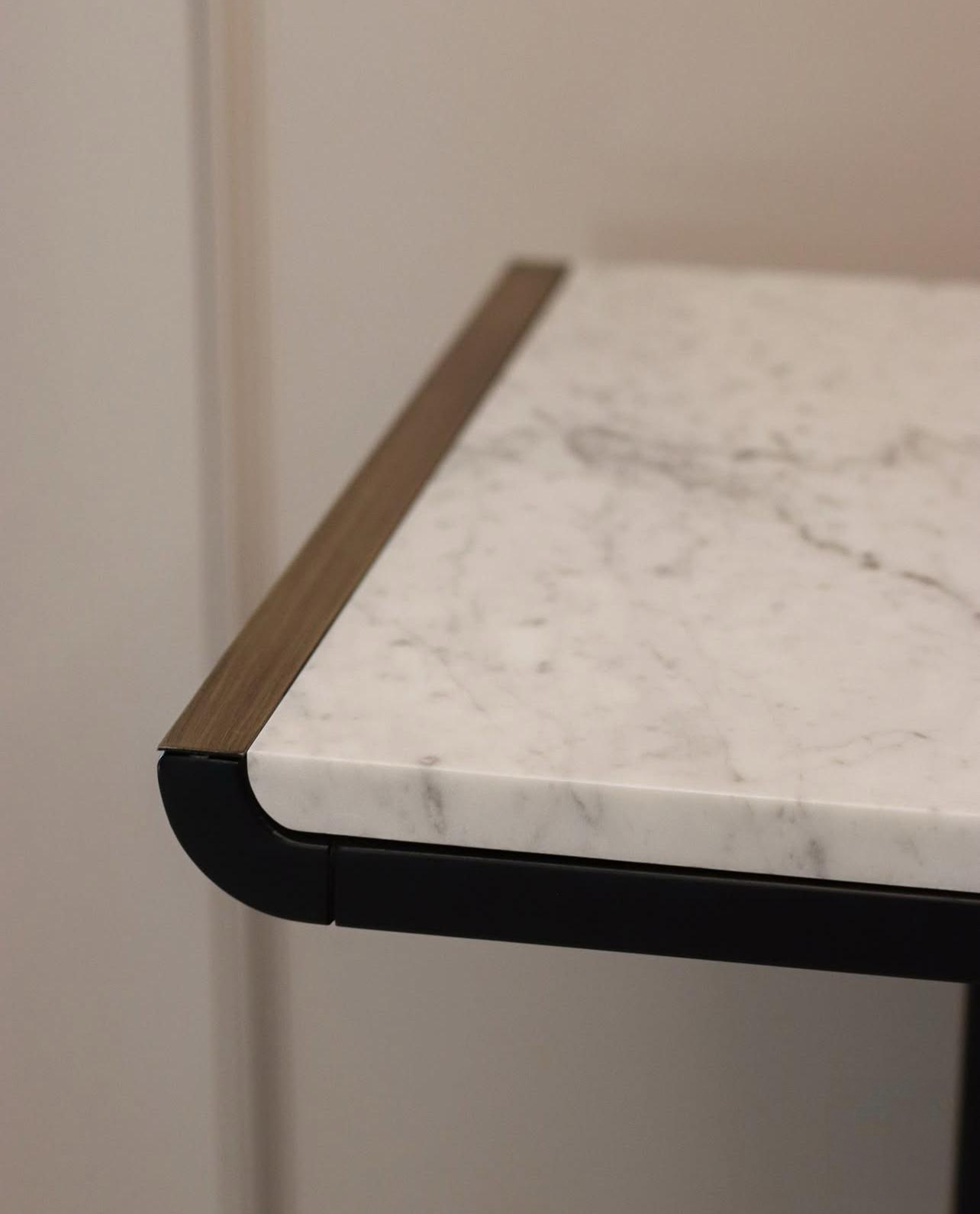Our Custom Project For Interior Designer - Carrara Marble – A Timeless Choice for Custom Console Tables