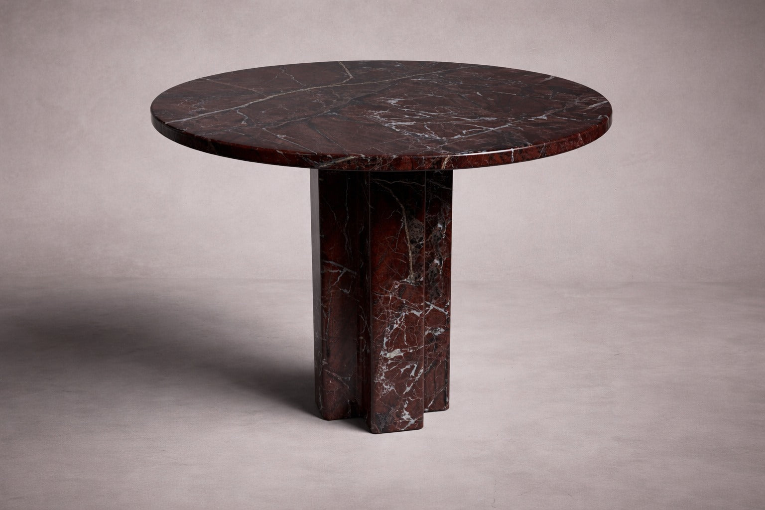 red marble round table. round red marble dining table. red marble entry table. red marble round entry table. red marble hallway table. custom marble dining table. custom marble table. custom red marble dining table.