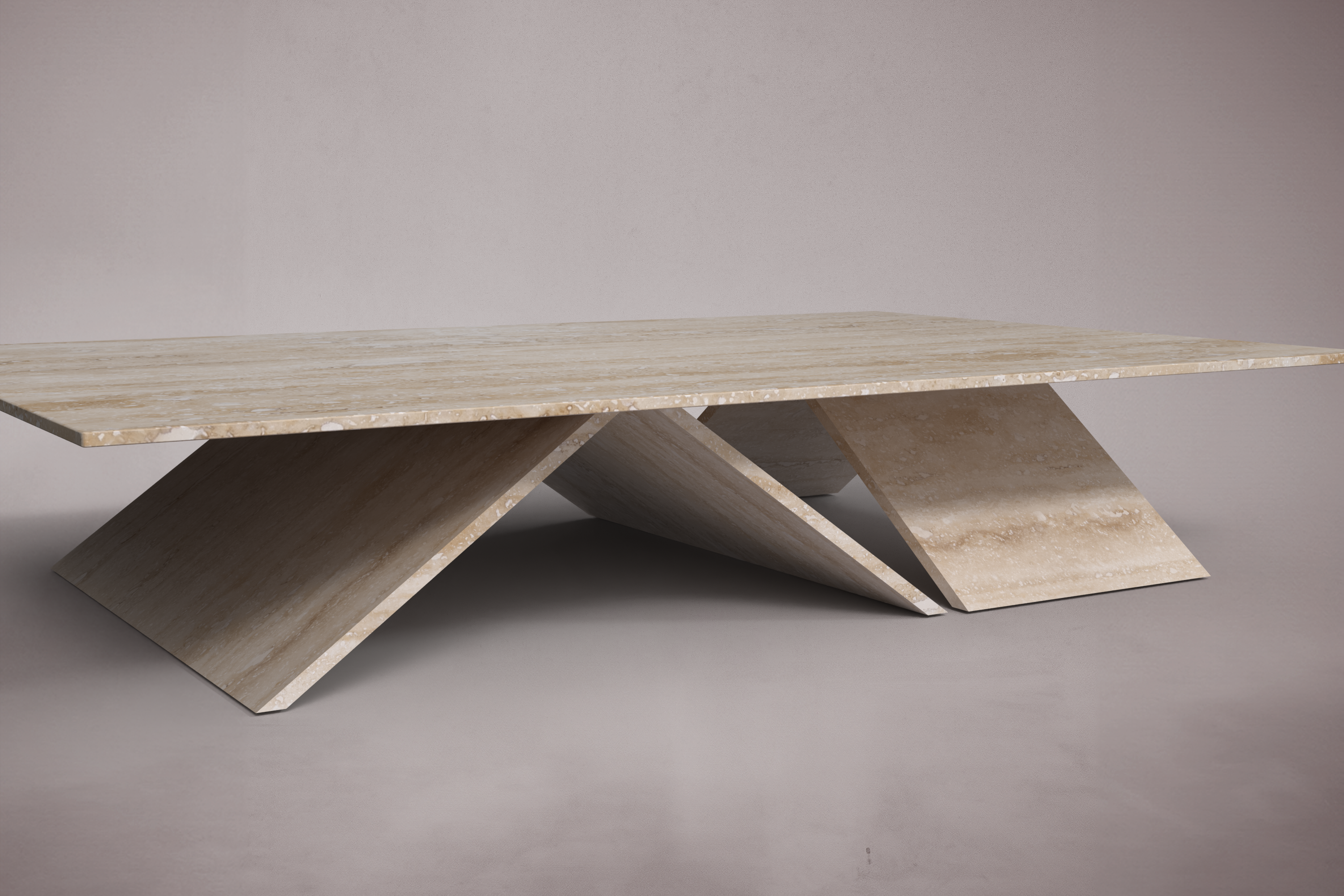 Nova Travertine Coffee Table