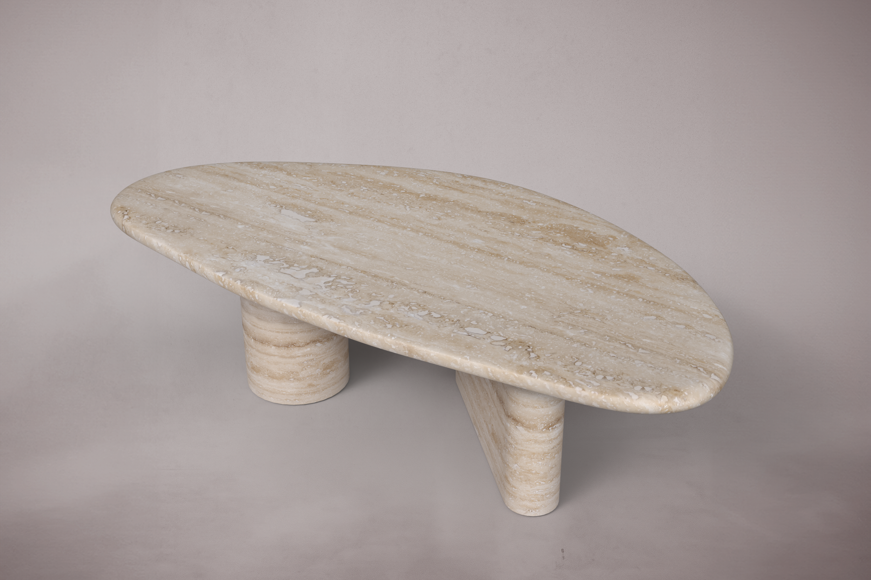 Gestro Travertine Coffee Table