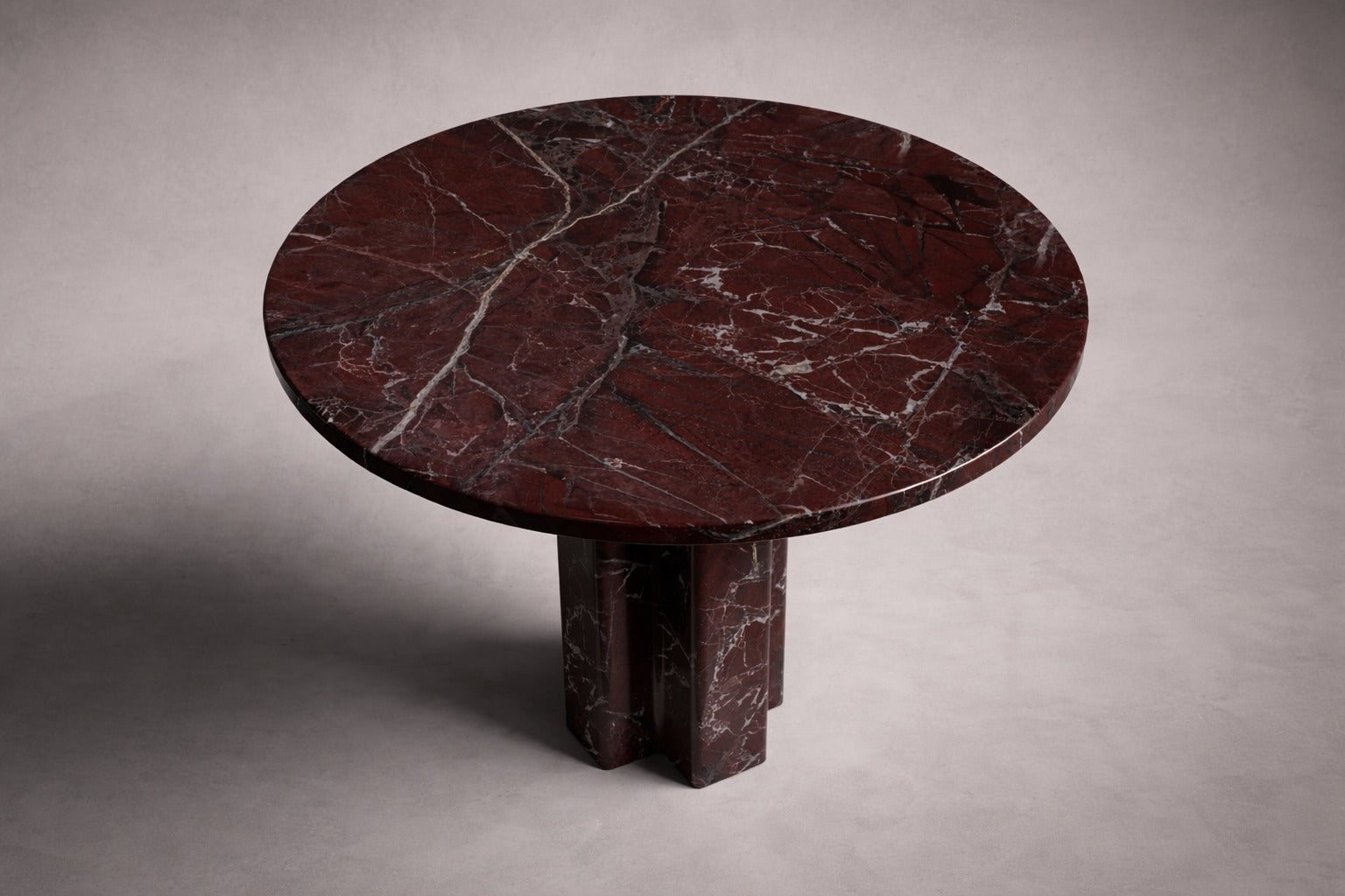 red marble round table. round red marble dining table. red marble entry table. red marble round entry table. red marble hallway table. custom marble dining table. custom marble table. custom red marble dining table.