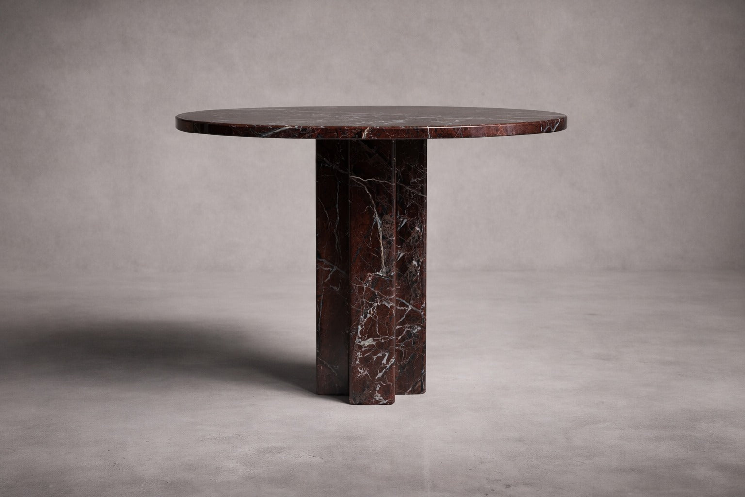 red marble round table. round red marble dining table. red marble entry table. red marble round entry table. red marble hallway table. custom marble dining table. custom marble table. custom red marble dining table.