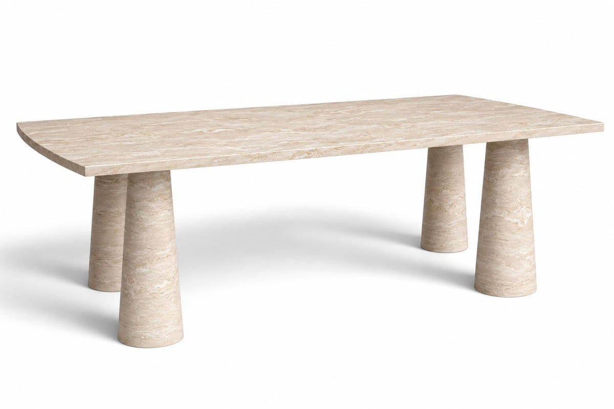 travertine dining table. travertine living room table. custom travertine dining table. custom marble dining table. large travertine dining table. rectangular travertine dining table. oval travertine dining table.