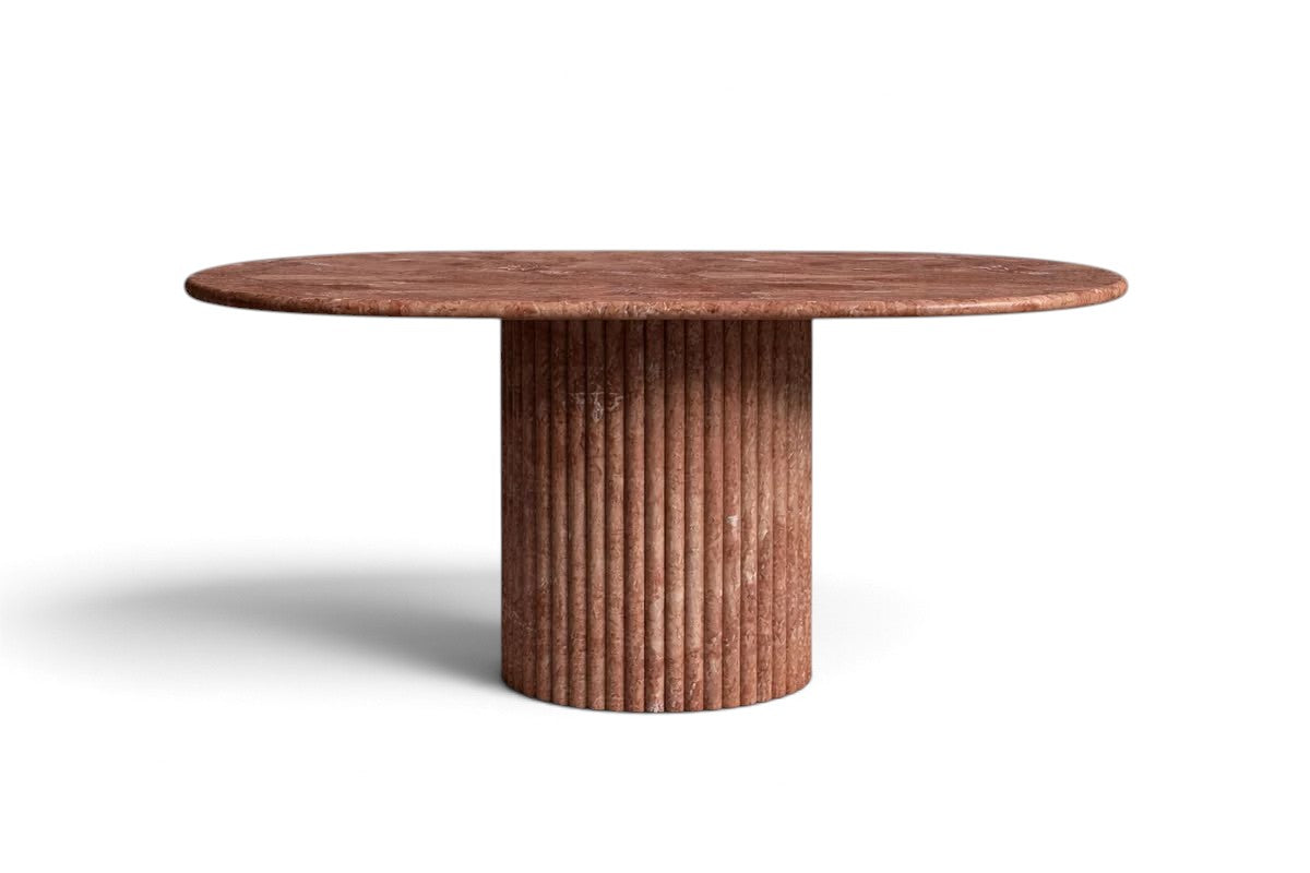 red marble dining table. oval red marble dining table. red marble table. large marble dining table. red marble living room table. red marble large dining table. custom marble dining table. custom marble table. solid red marble dining table.