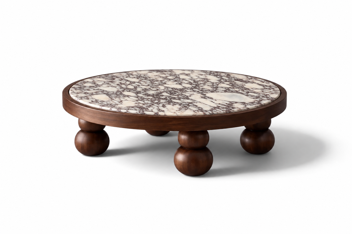 Orbimar Wood Round Coffee Table