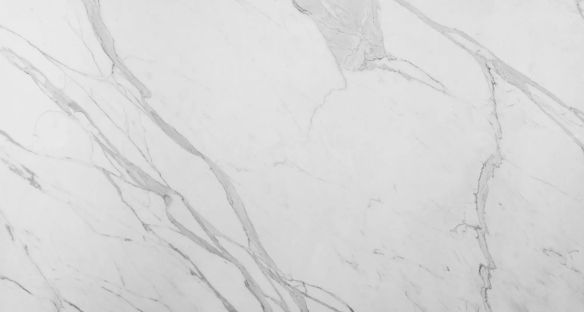 Luna Rectangular Italian Carrara White Marble Dining Table