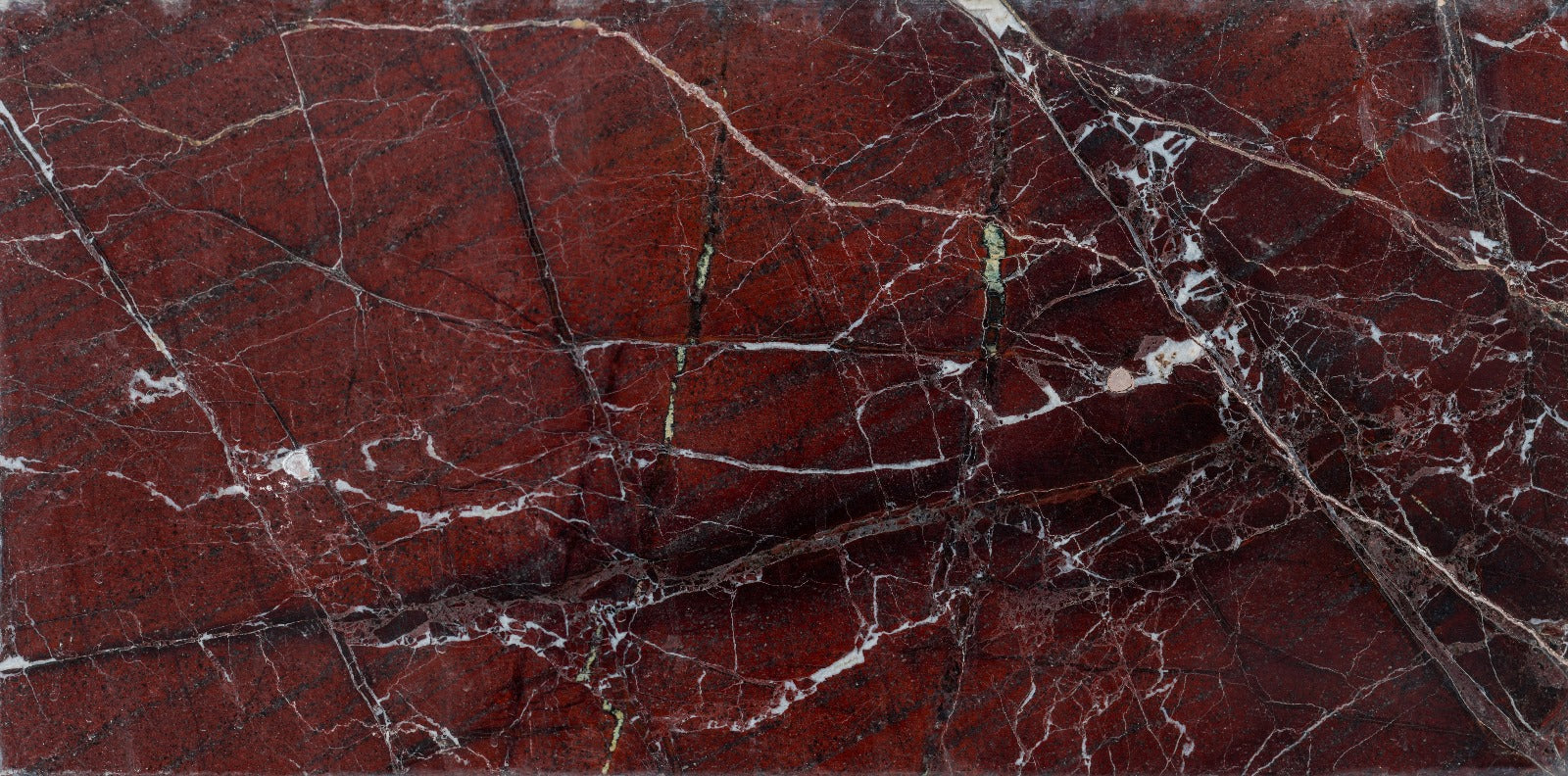 Luna Rectangular Rosso Levanto Marble Dining Table