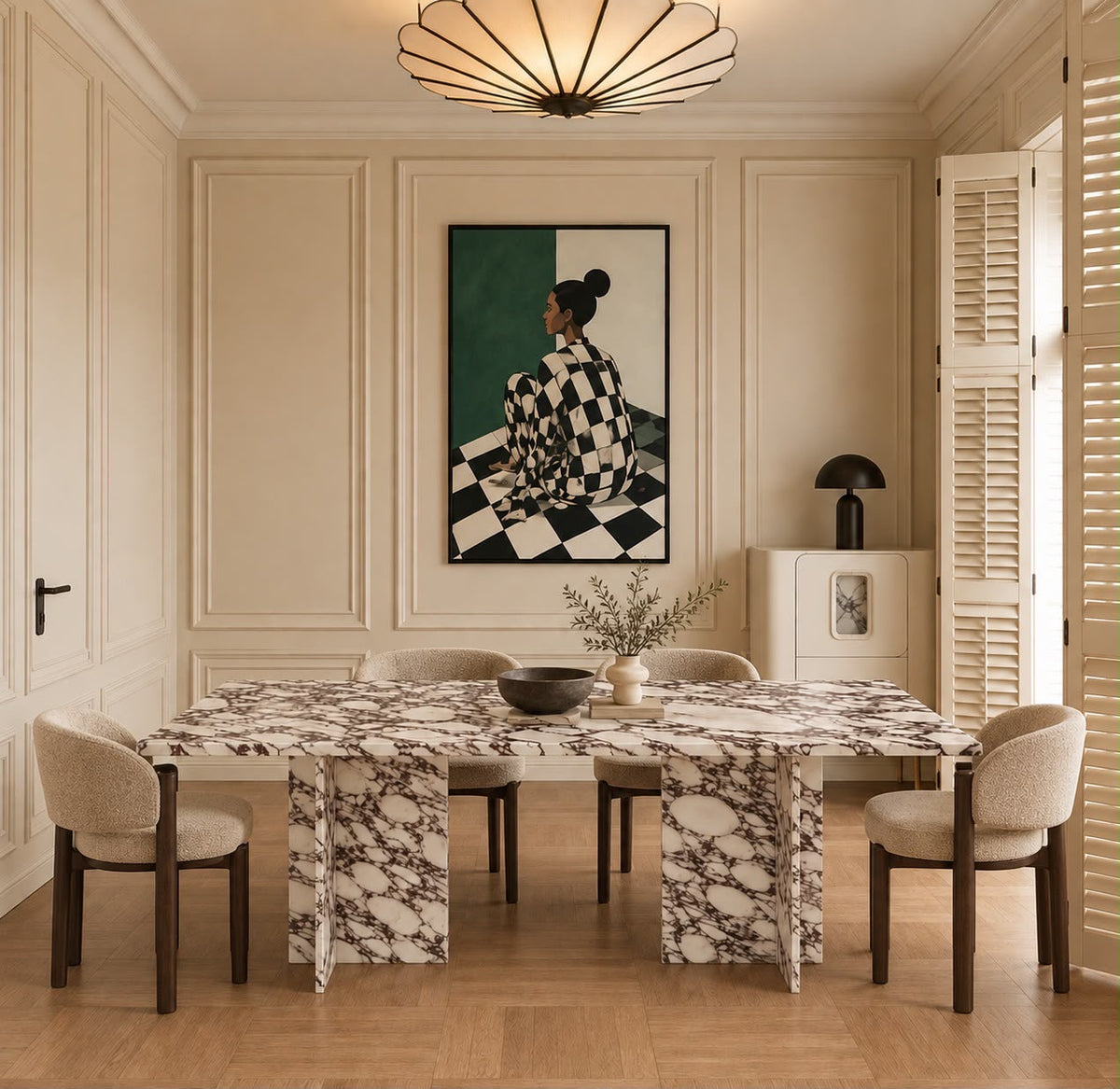 calacatta viola marble dining table. viola marble dining table. large marble dining table. custom marble dining table. custom marble table. outdoor marble table. rectangular marble dining table.