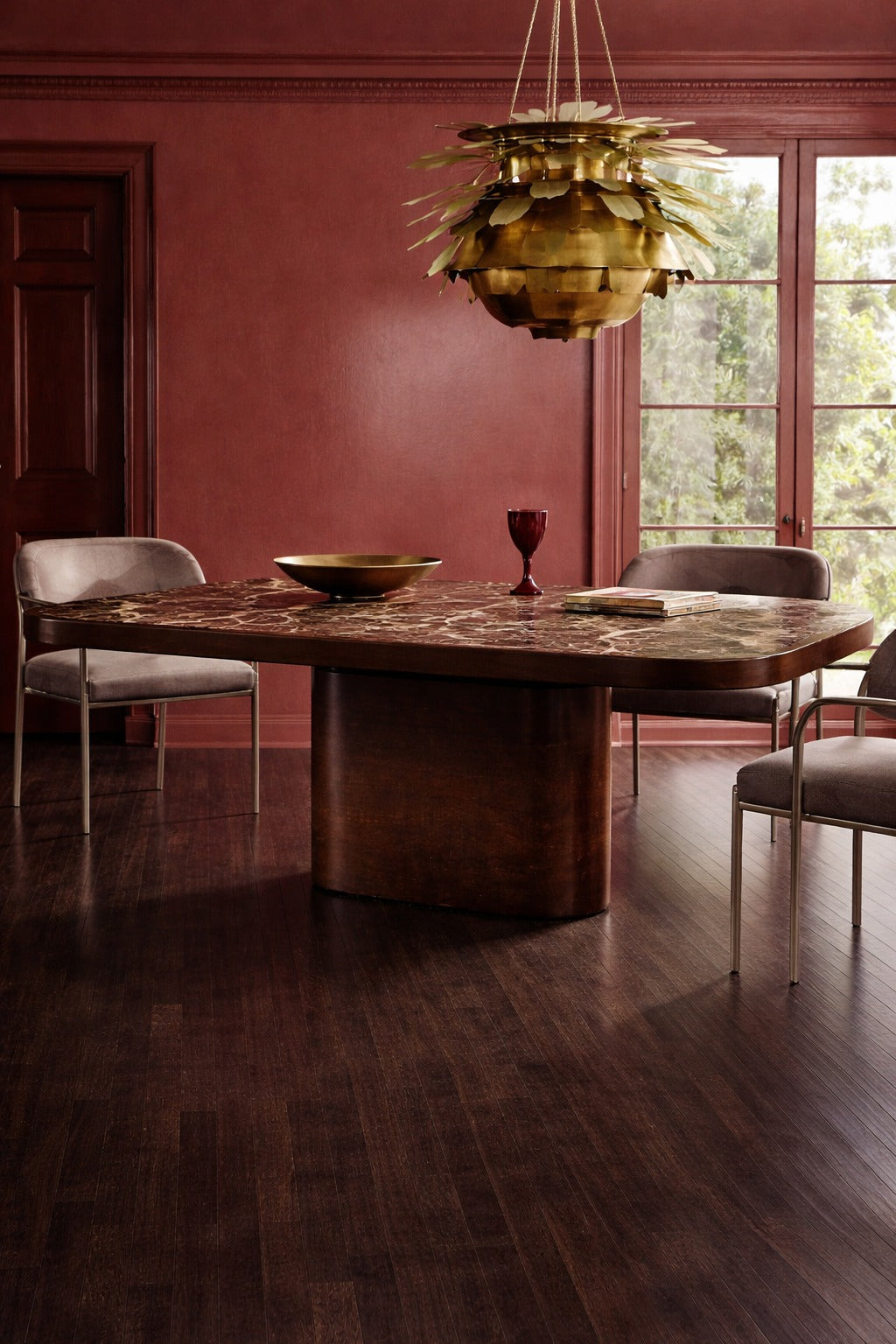 red marble dining table. rectangular red marble dining table. red marble table. red marble living room table. marble dining table. custom red marble dining table. custom marble dining table.