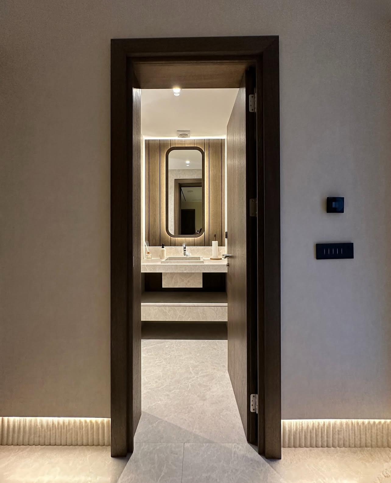 Our Custom Project For Interior Designer - Vizon Beige Marble – A Luxurious Choice for High-End Bathroom Design