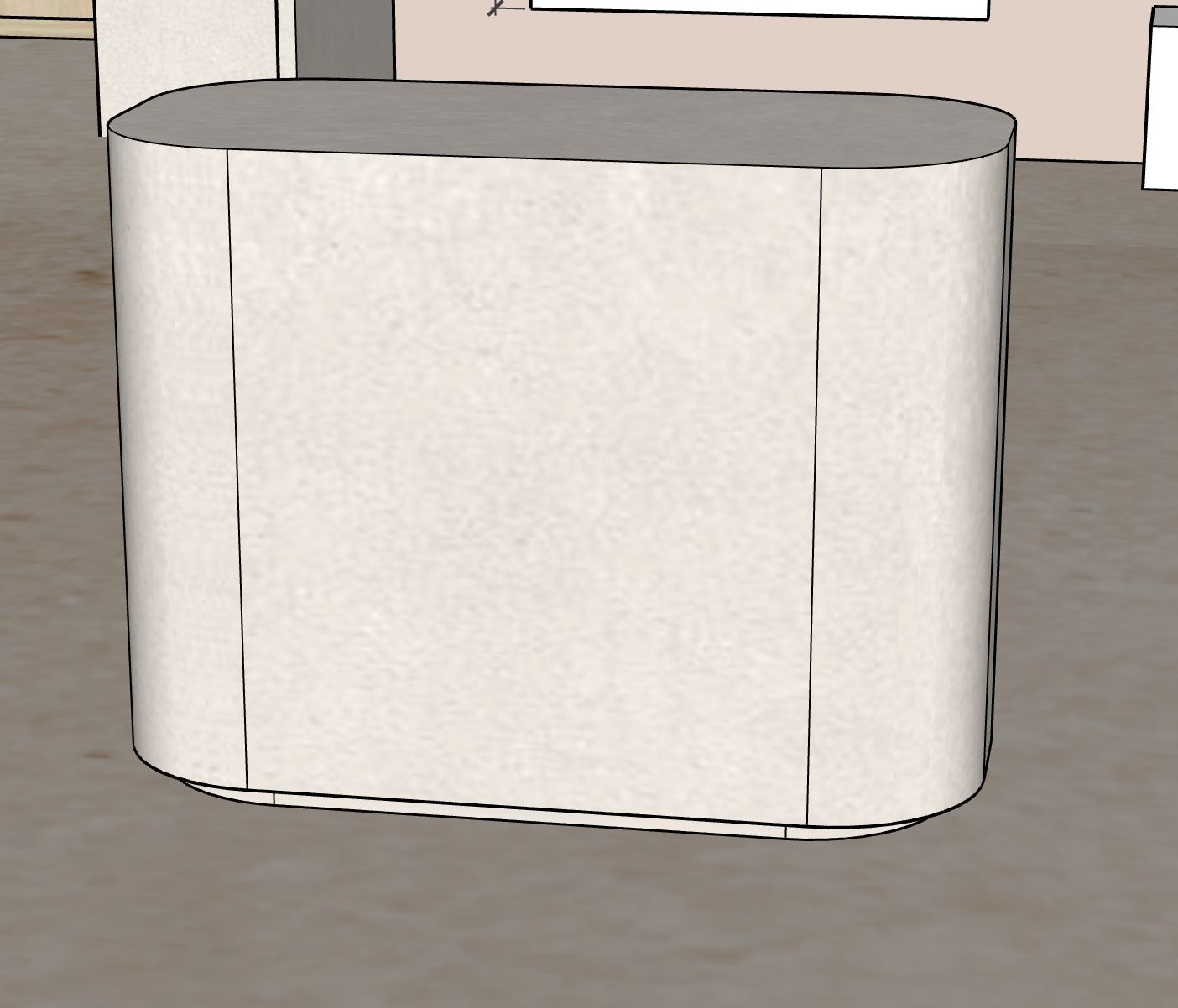 Custom Reception Desk for Zach