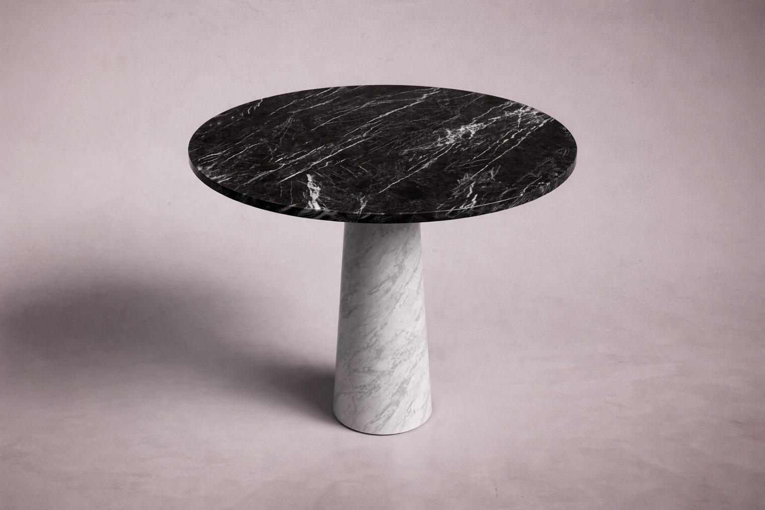 Ying Alexander Black Marble Round Table
