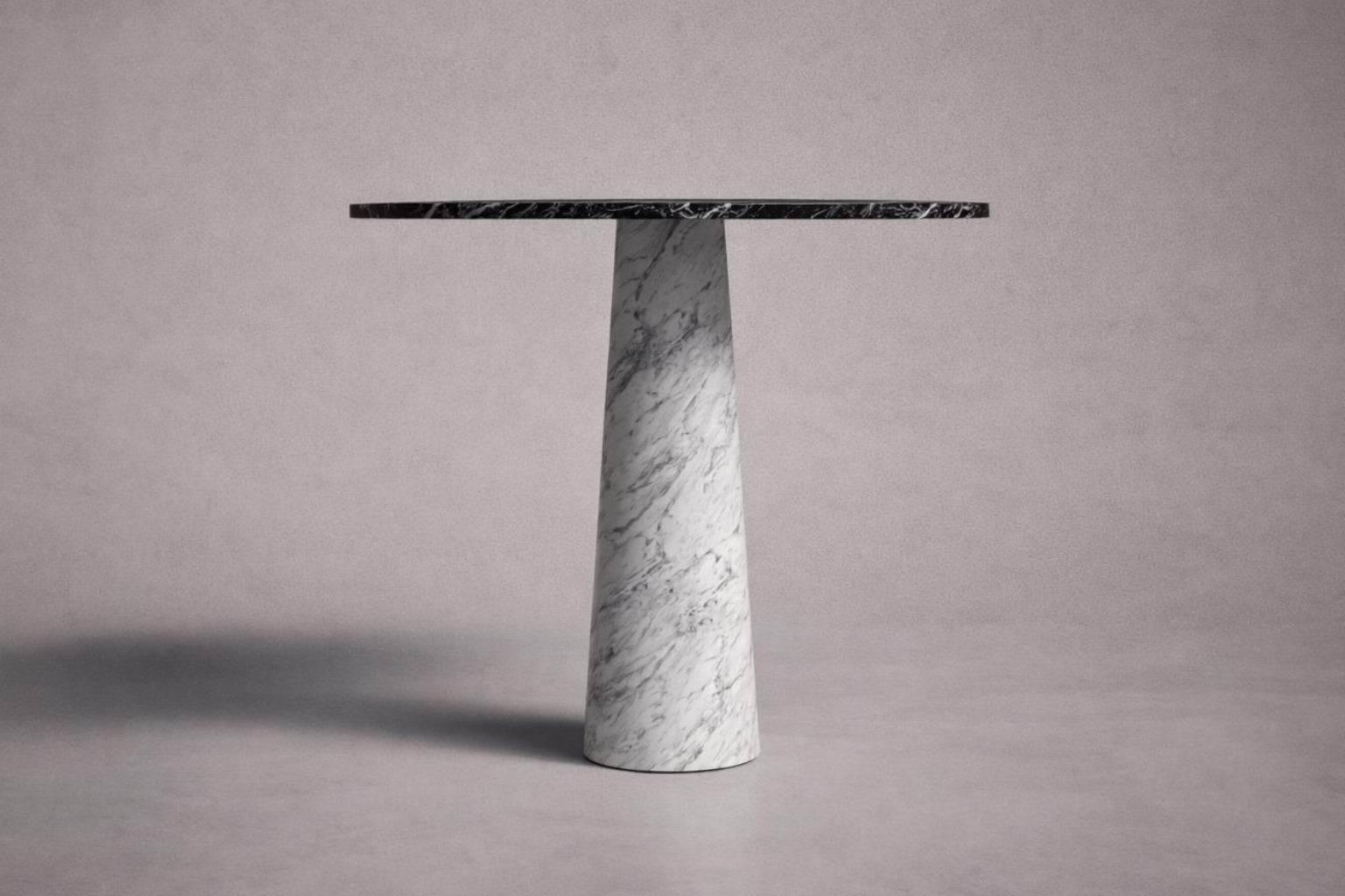 Ying Alexander Black Marble Round Table