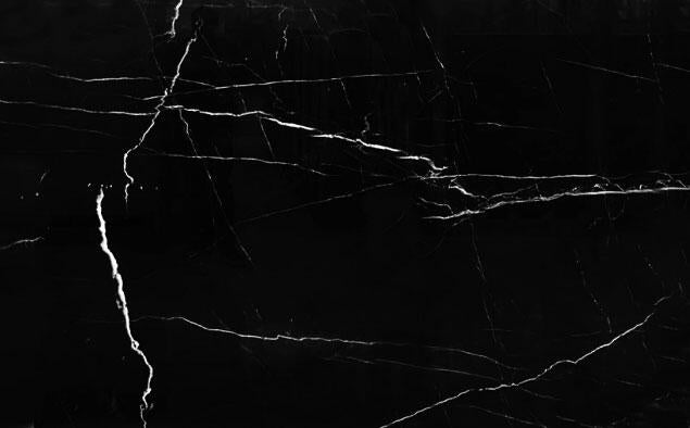 Custom Alexander Black Marble Dining Table for Nadia