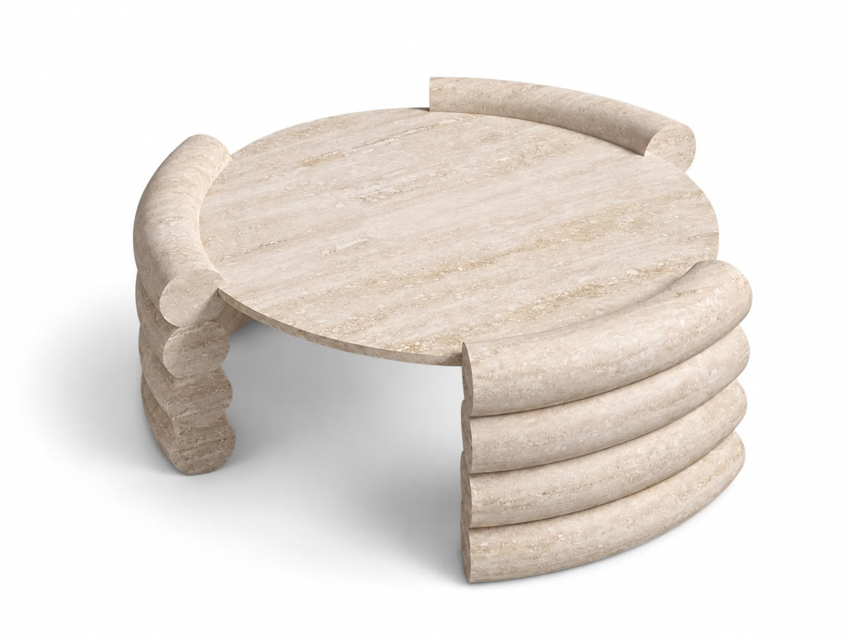 travertine coffee table. round travertine coffee table. travertine center table. round travertine center table. round stone coffee table.