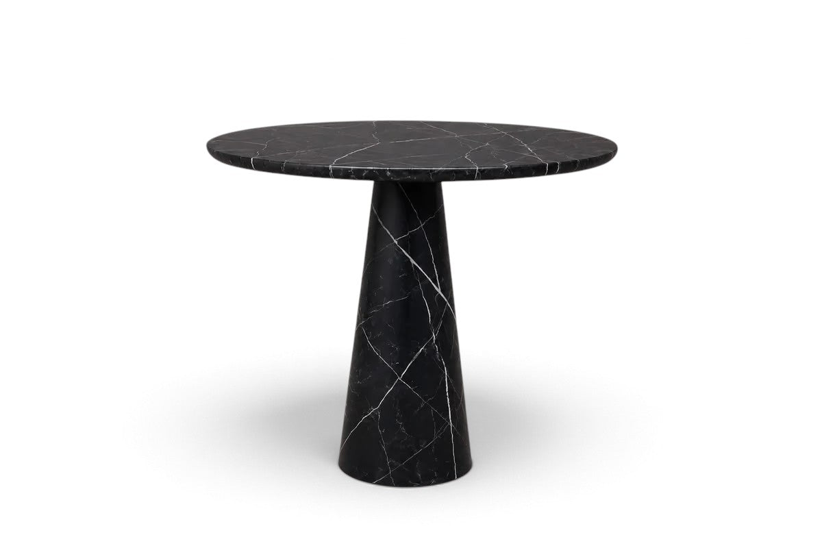 black marble dining table. black marble round dining table. round marble dining table. black marble table. black marble living room table. black marble entryway table. black marble entry table. round black marble entry table.