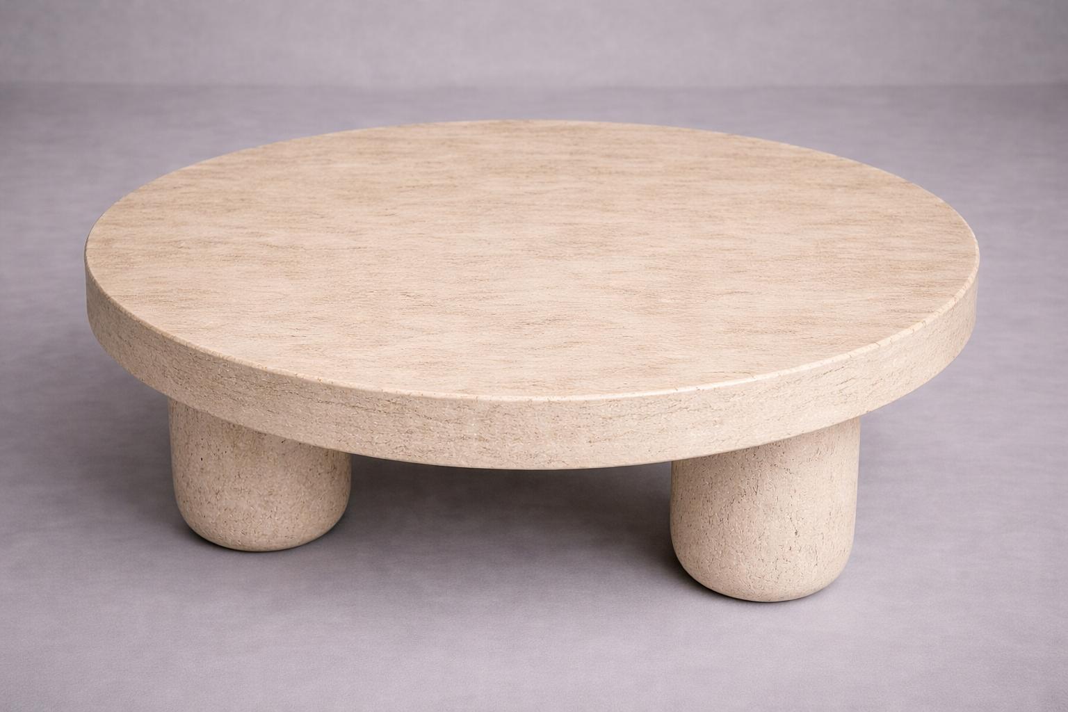travertine round coffee table. round travertine coffee table. round travertine center table. travertine center table. custom travertine coffee table. outdoor travertine coffee table.