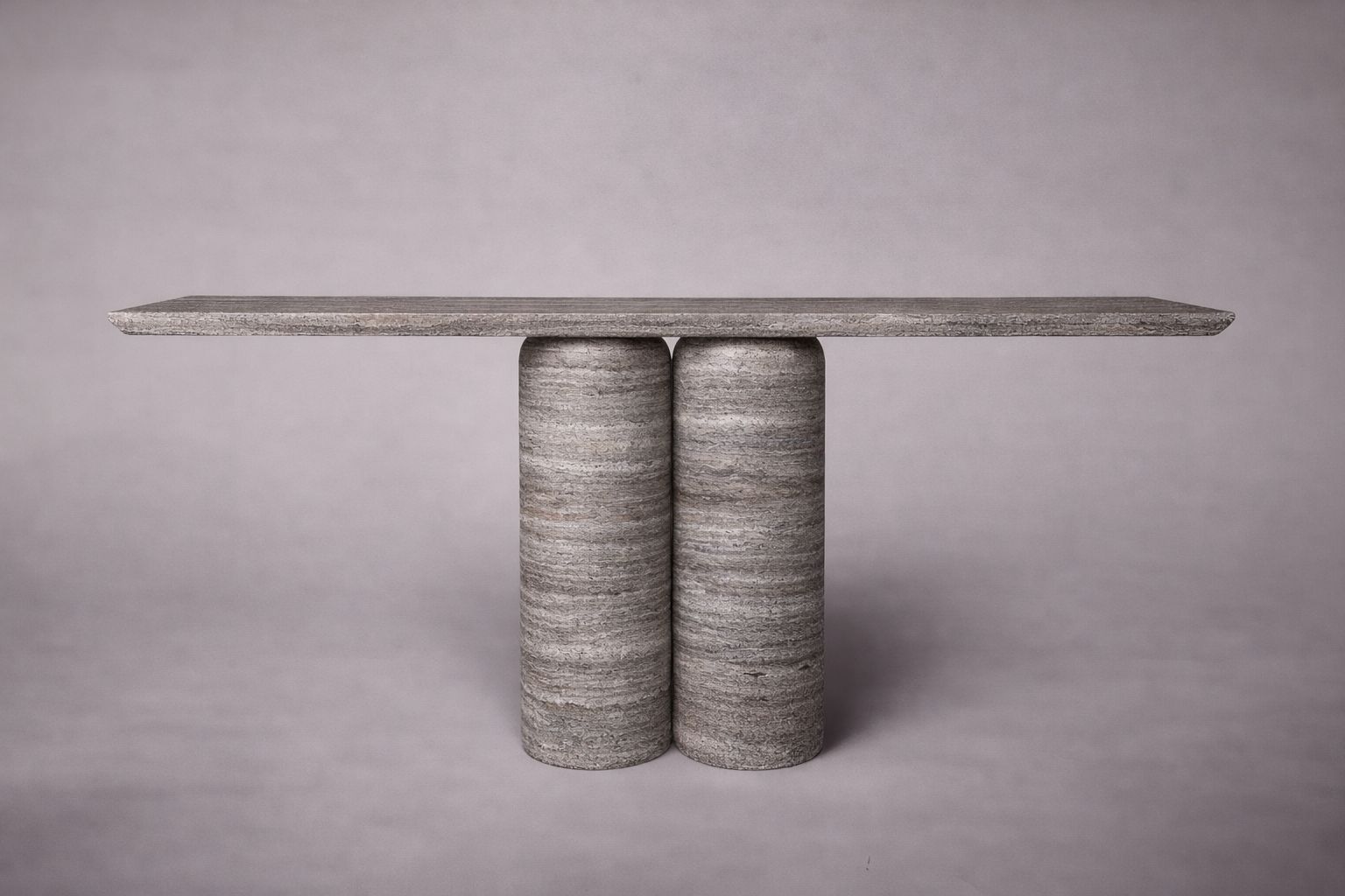 silver travertine console table. travertine console table. silver travertine hall table. silver travertine entry table. silver travertine entryway table. silver travertine hallway console table. silver travertine entry console. custom travertine console table.