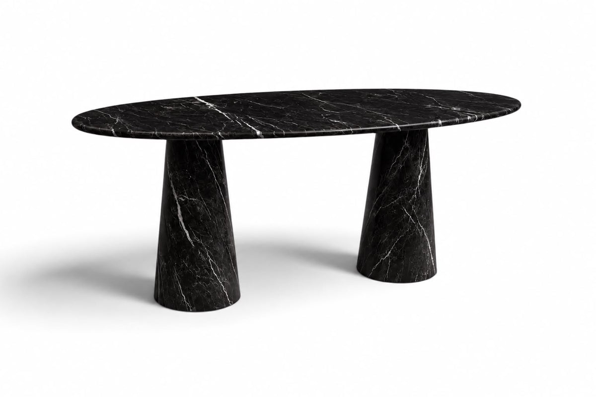 black marble dining table. oval marble dining table. oval black marble dining table. black marble table. custom marble dining table. custom black marble dining table. large marble dining table. outdoor marble dining table.