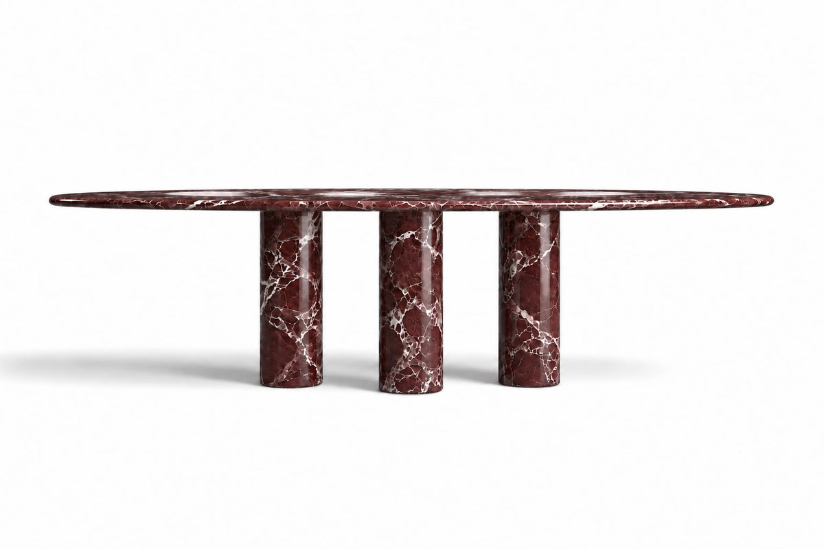 red marble dining table. oval red marble dining table. red marble table. large marble dining table. red marble living room table. red marble large dining table. custom marble dining table. custom marble table. solid red marble dining table.