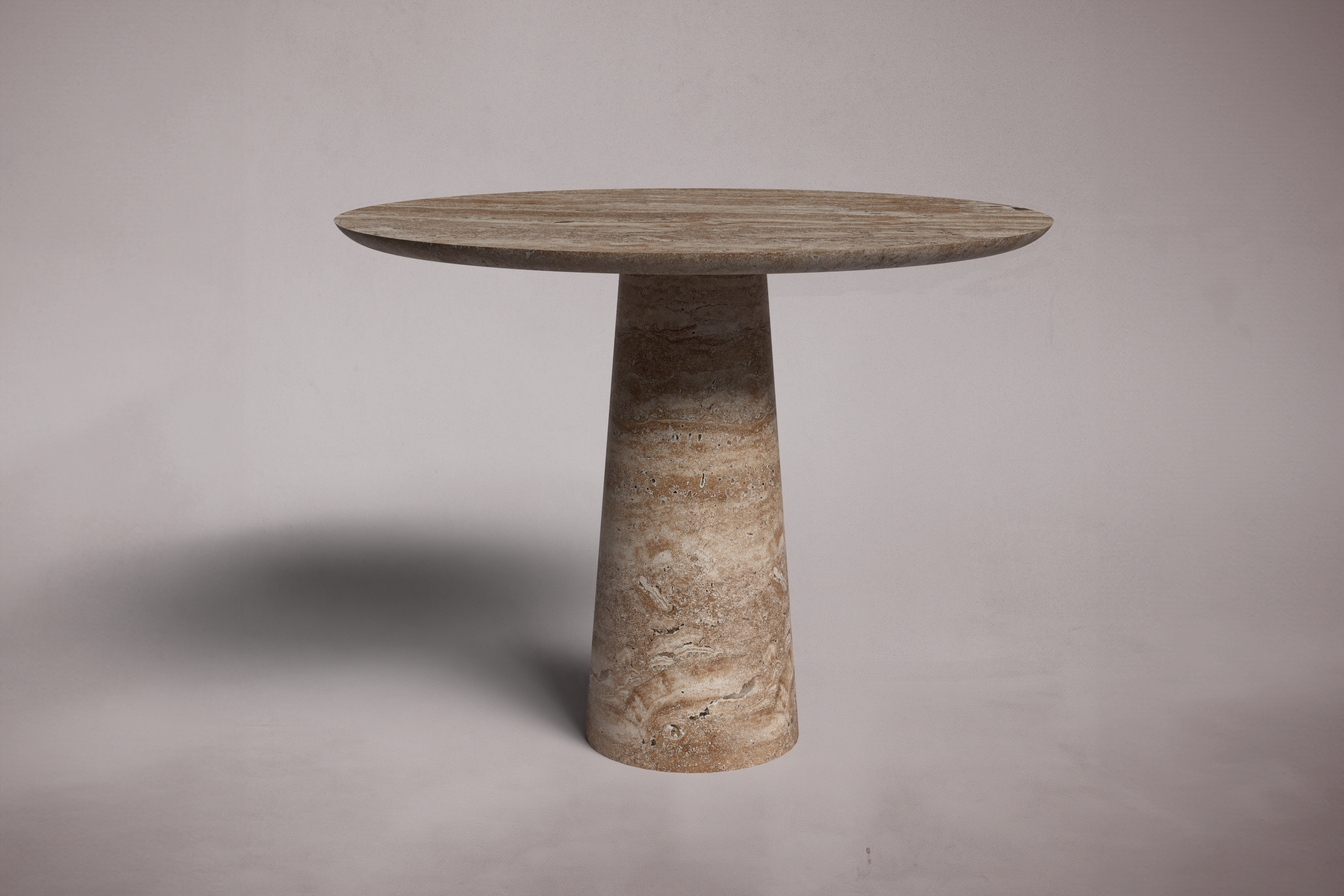 Essence Travertine Round Table