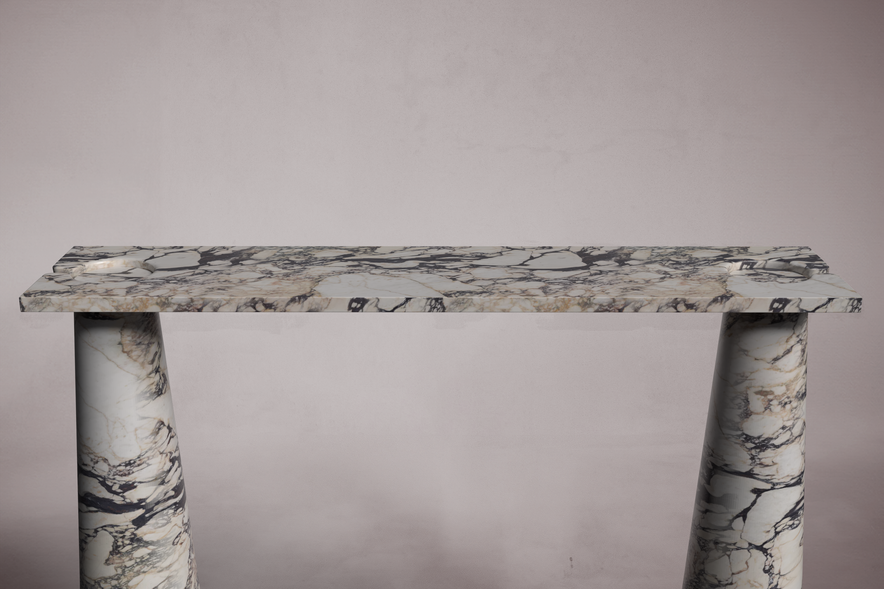 Flamant Travertine Console Table