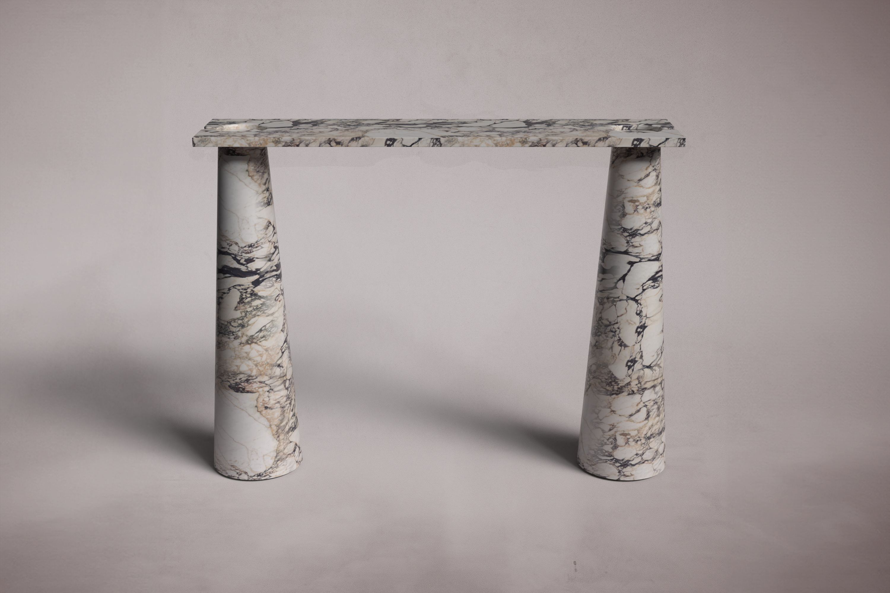 Flamant Travertine Console Table