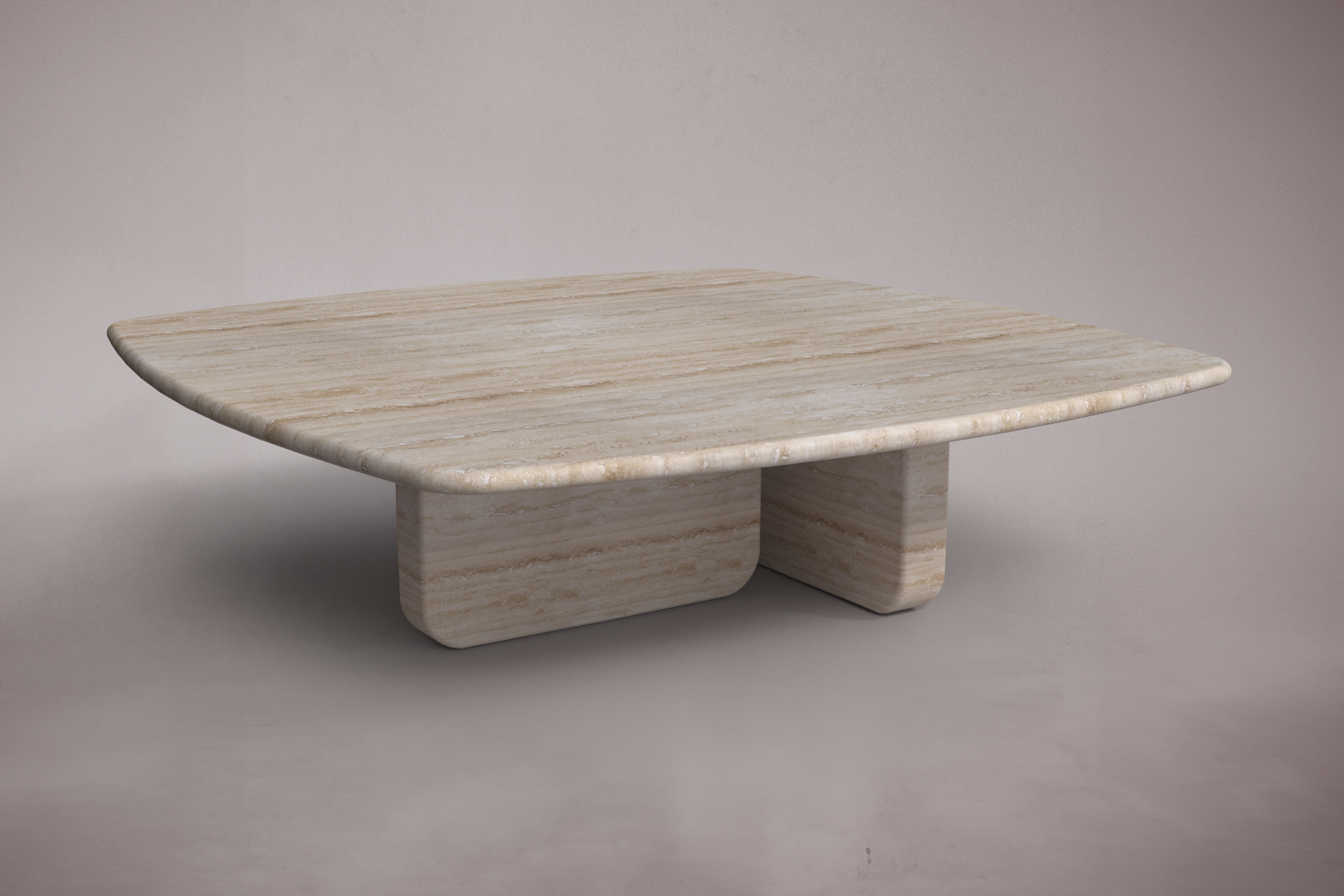 Liya Travertine Coffee Table