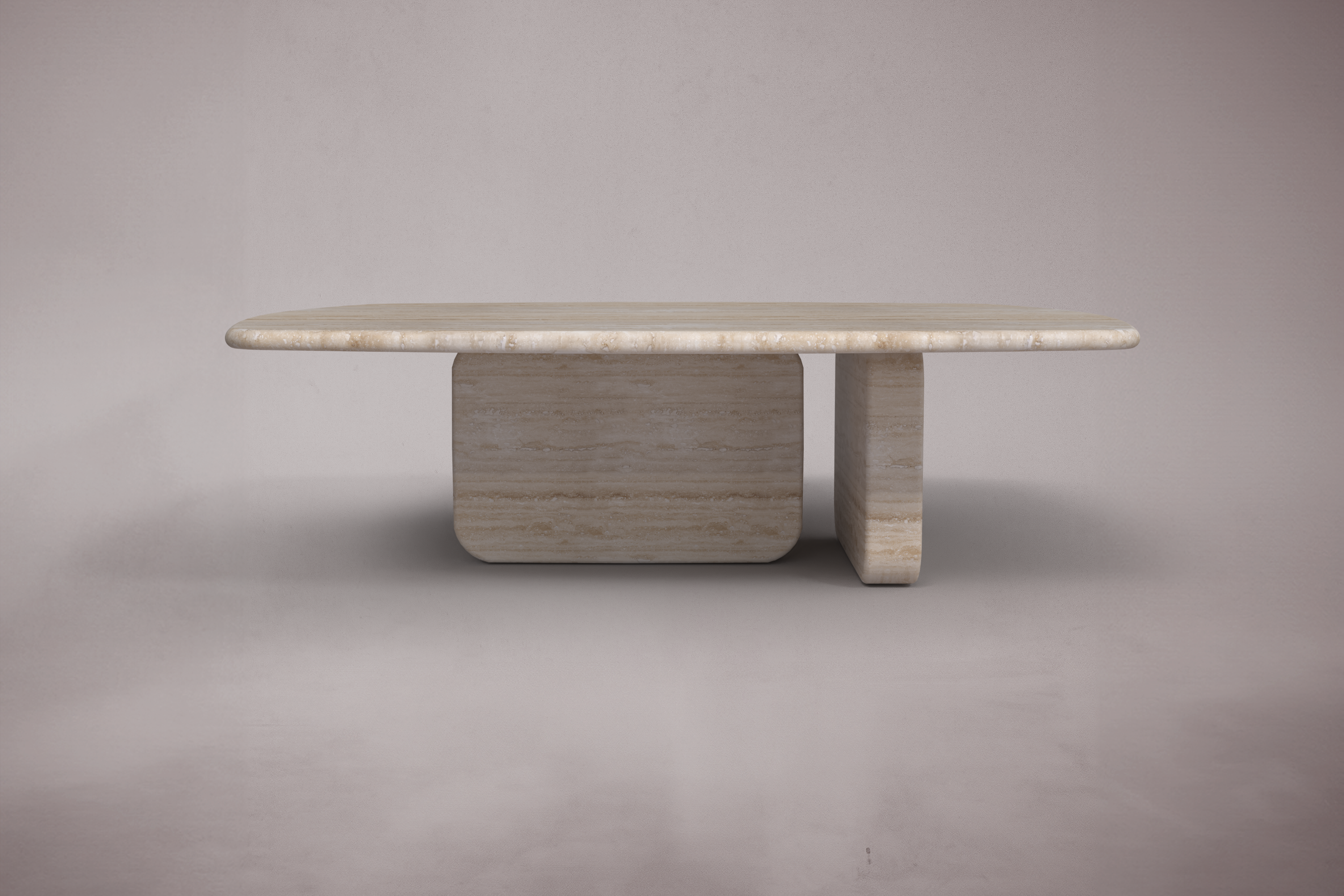 Liya Travertine Coffee Table