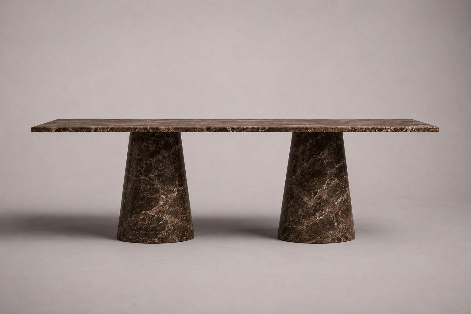 brown marble dining table. rectangular brown marble dining table. brown marble table. brown marble living room table. marble dining table. custom brown marble dining table. custom marble dining table.