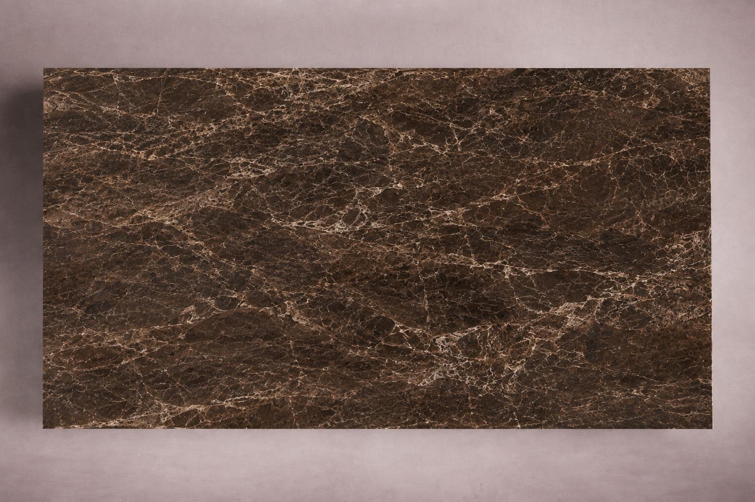 brown marble dining table. rectangular brown marble dining table. brown marble table. brown marble living room table. marble dining table. custom brown marble dining table. custom marble dining table.