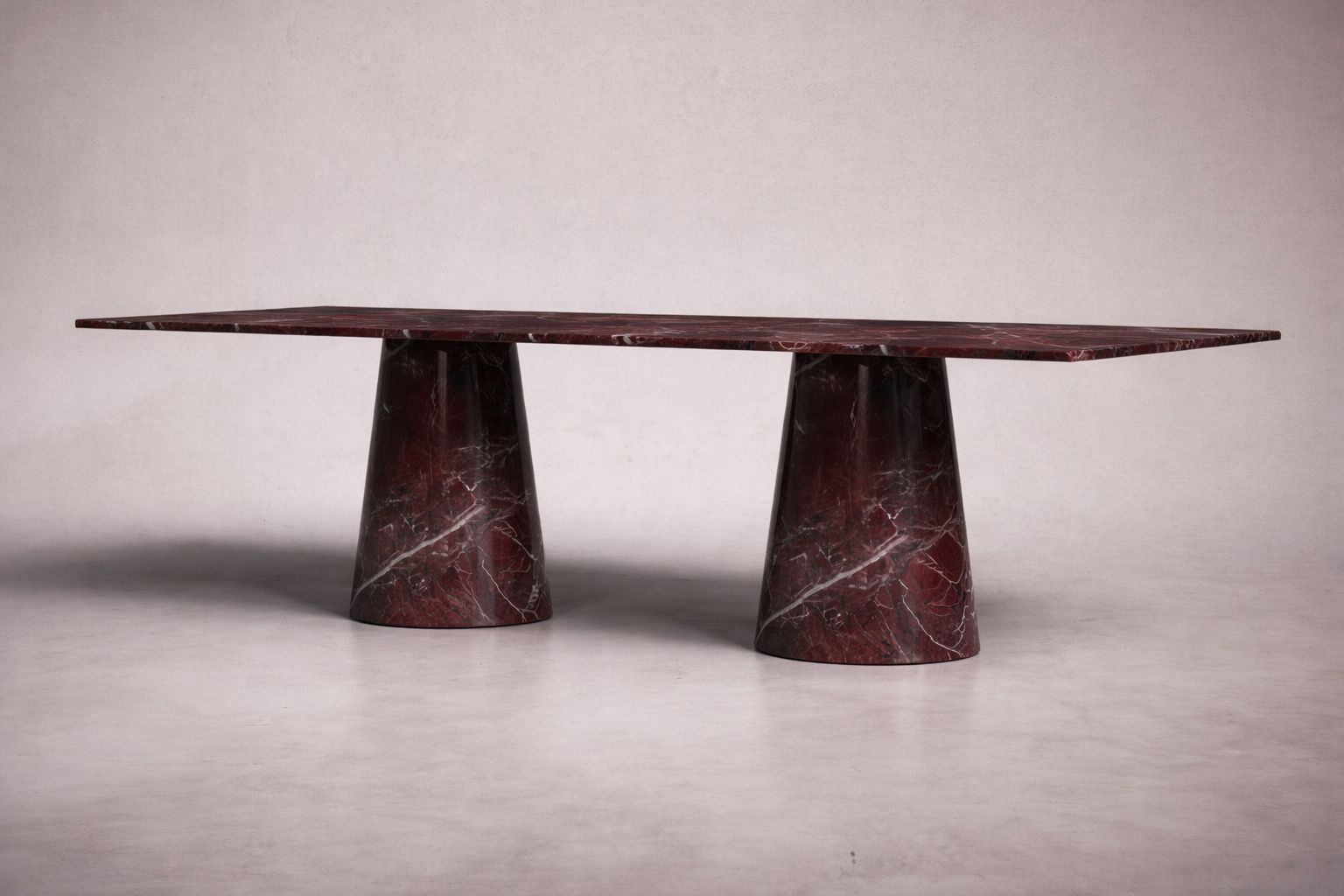 rosso levanto marble dining table. rectangular marble dining table. red marble dining table. red marble living room table. marble dining table.