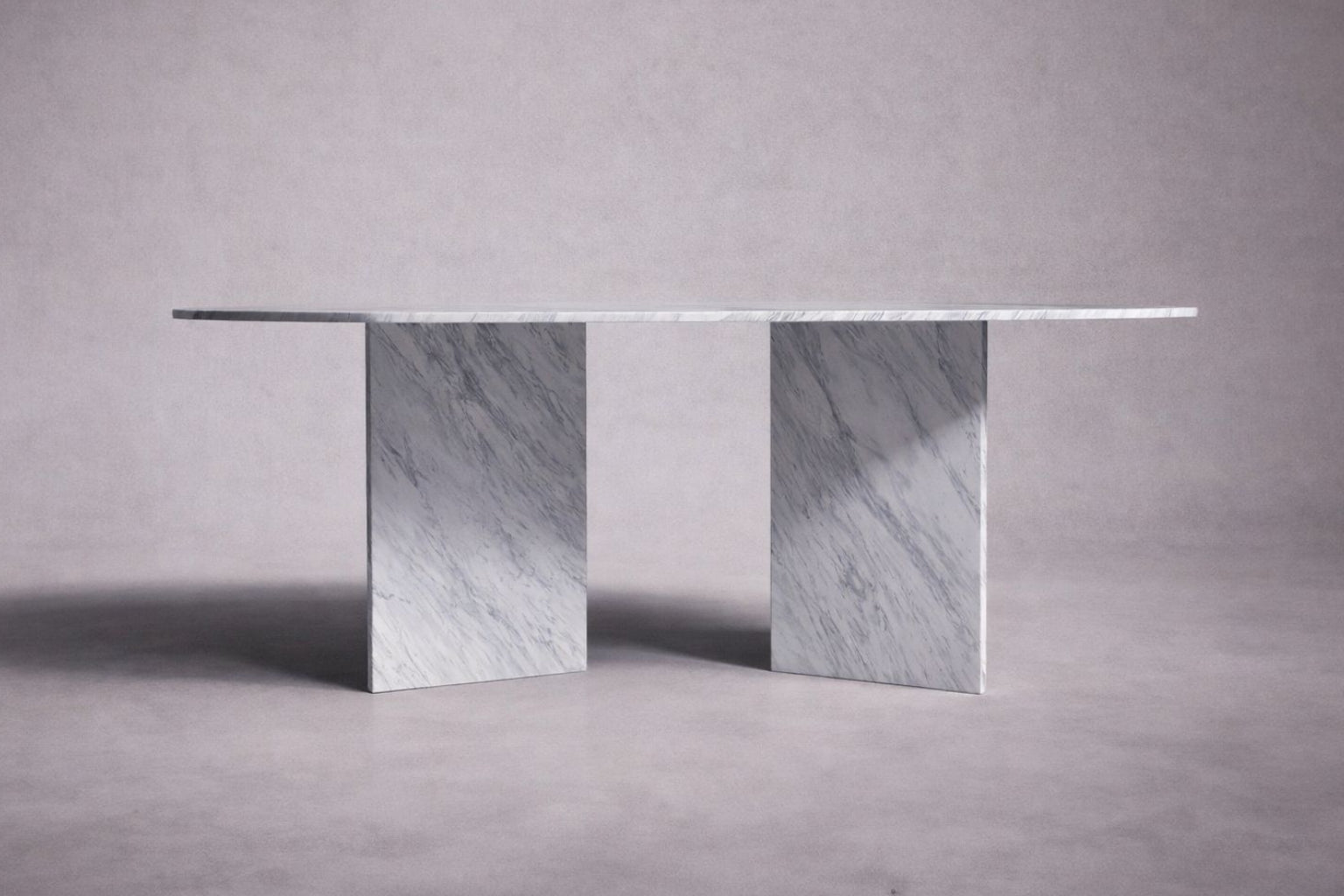 Hilda Volakas Marble Oval Dining Table