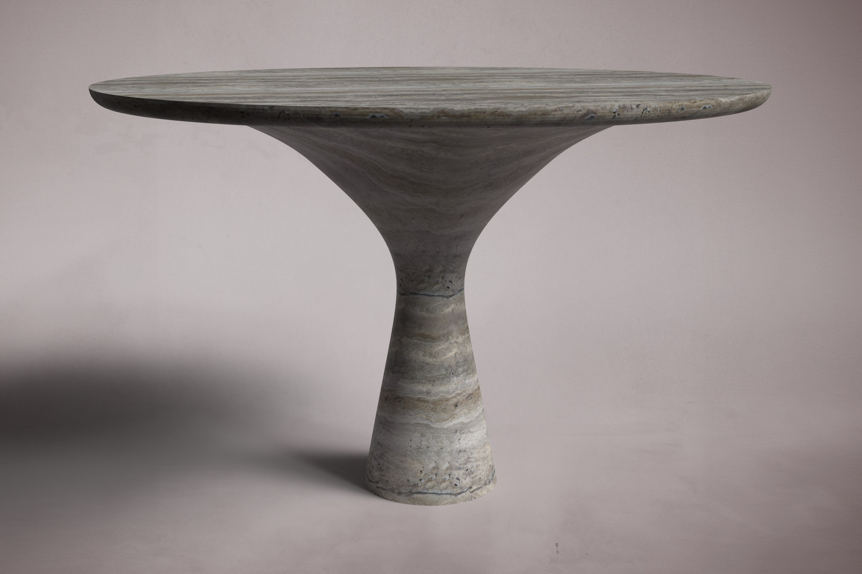 Jasmine Travertine Round Table