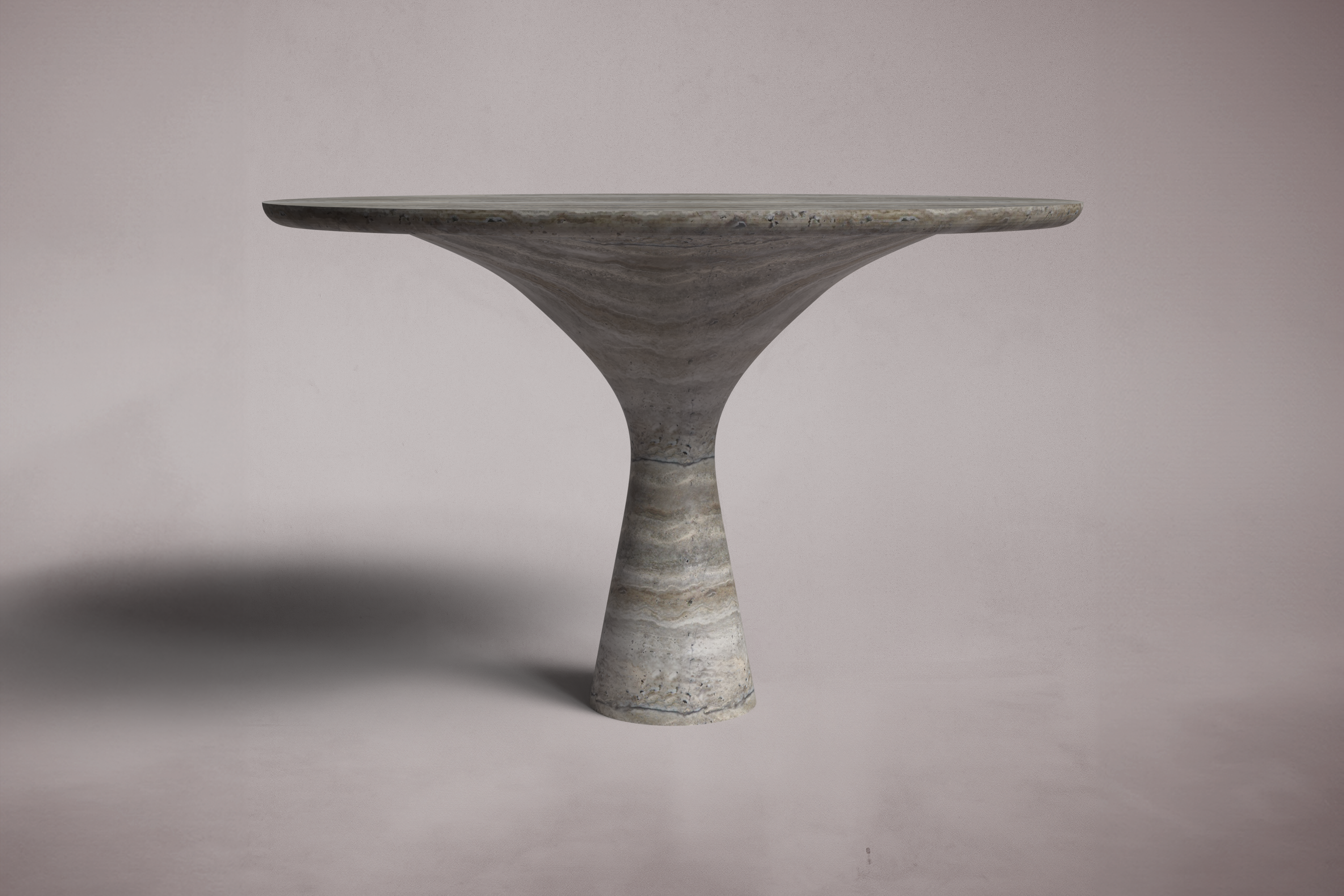 Jasmine Travertine Round Table