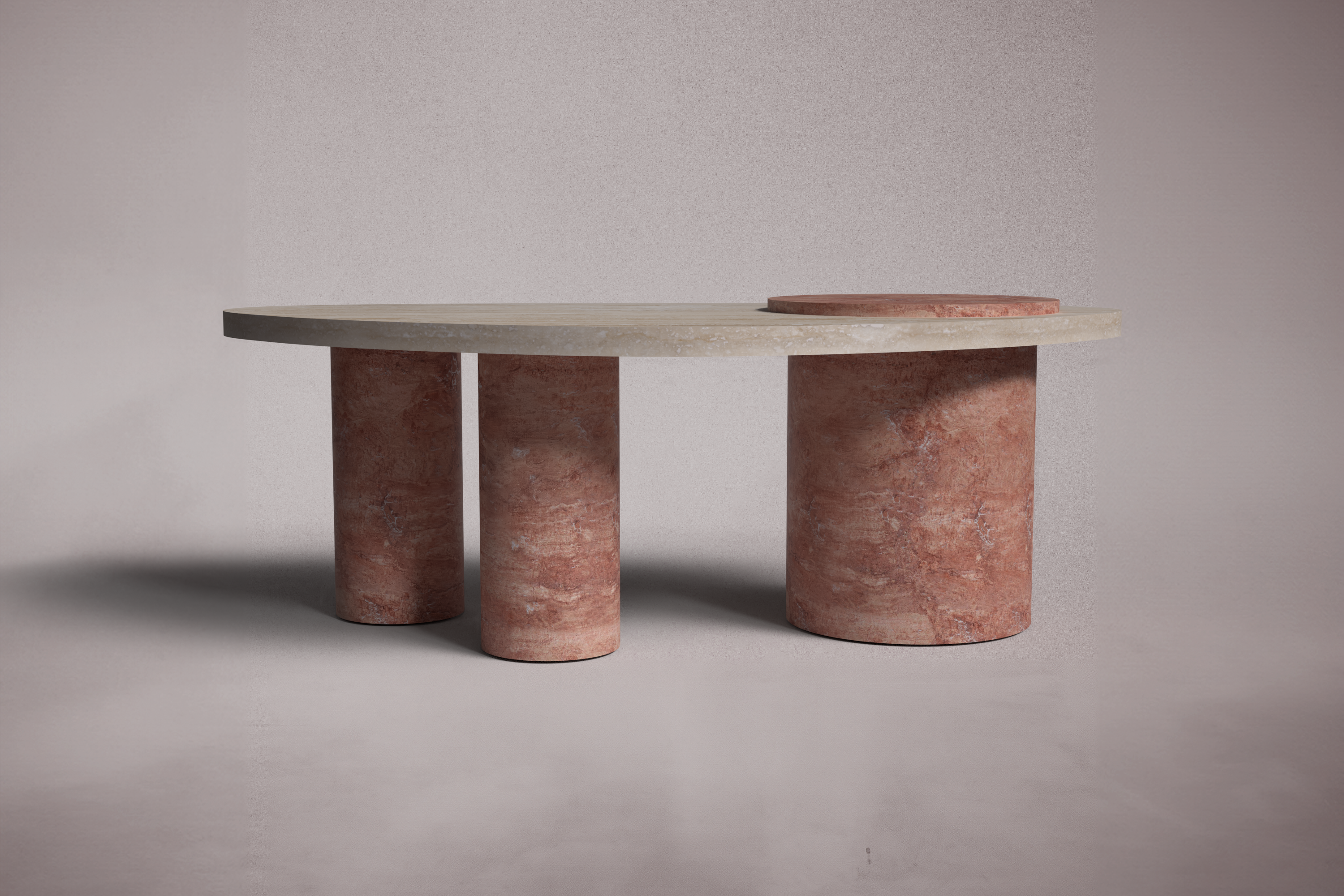 Krita Travertine Coffee Table