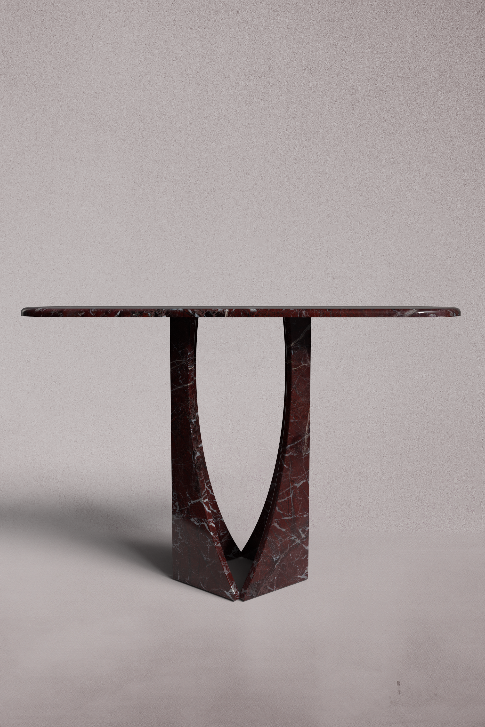 Manchot Rosso Levanto Marmor Konsolentisch