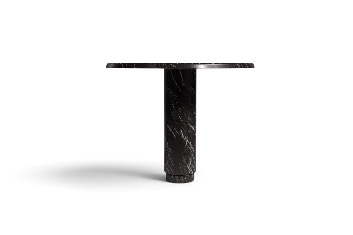 black marble dining table. black marble round dining table. round marble dining table. black marble table. black marble living room table. black marble entryway table. black marble entry table. round black marble entry table.