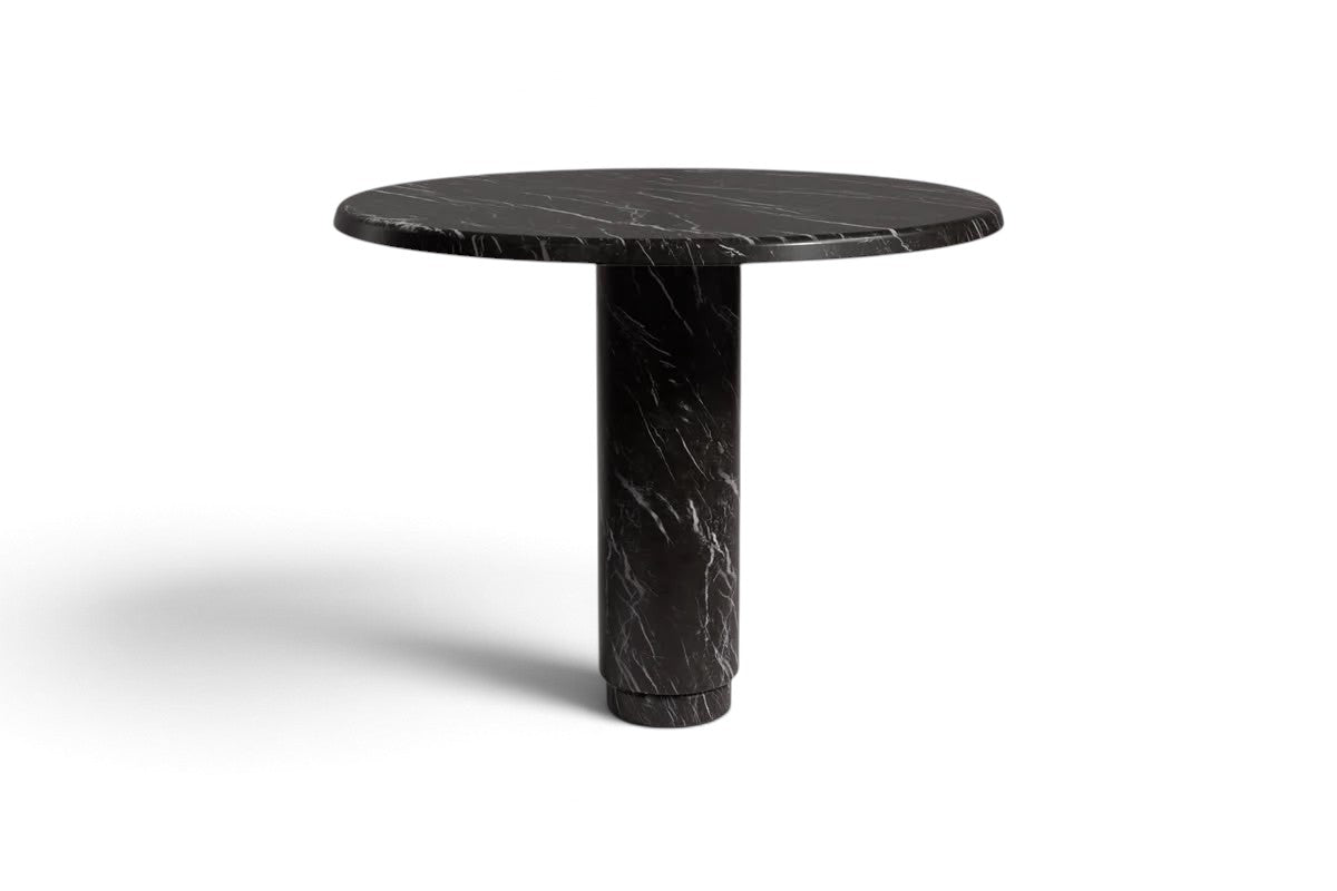 black marble dining table. black marble round dining table. round marble dining table. black marble table. black marble living room table. black marble entryway table. black marble entry table. round black marble entry table.