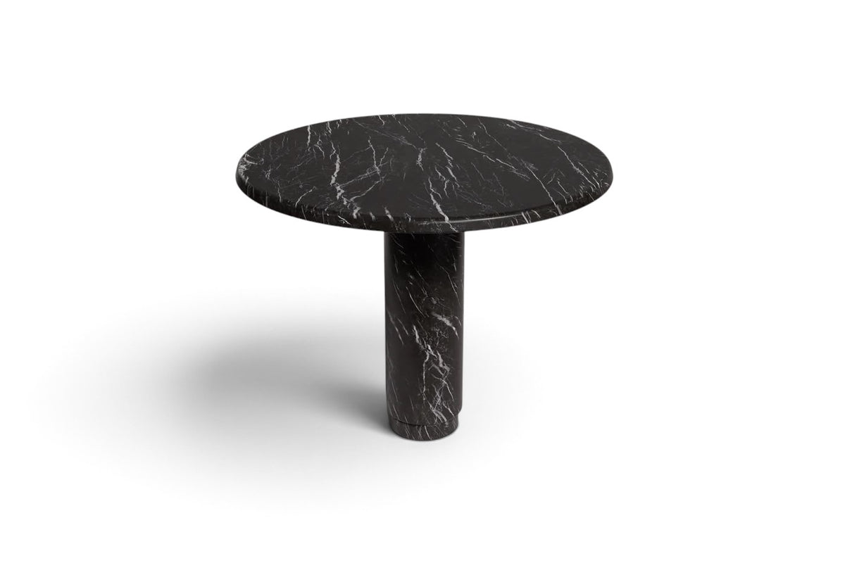 black marble dining table. black marble round dining table. round marble dining table. black marble table. black marble living room table. black marble entryway table. black marble entry table. round black marble entry table.