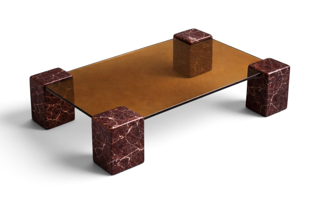 red marble coffee table. rectangular red marble coffee table. red marble center table. marble coffee table. marble center table. custom marble coffee table. custom marble center table.