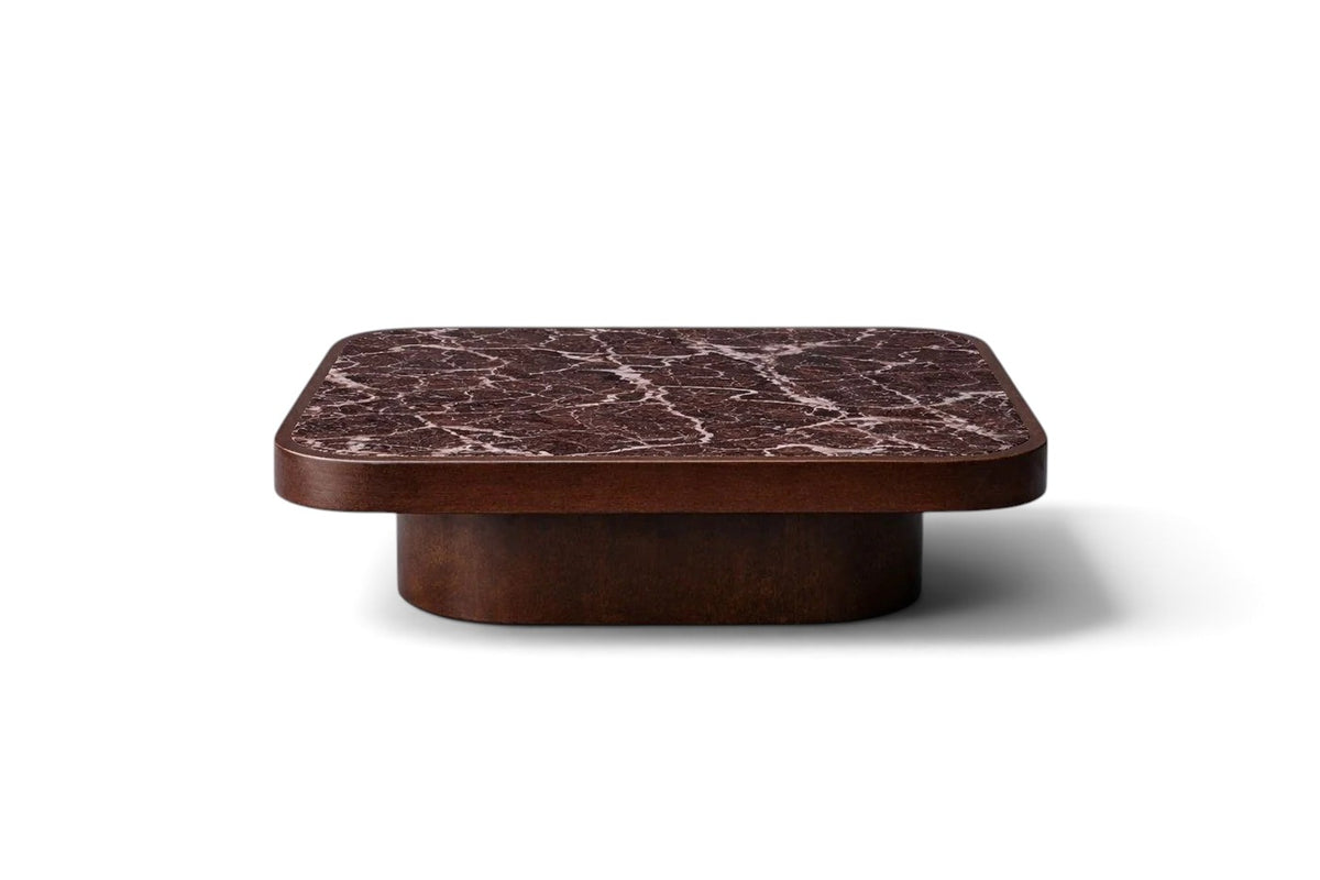 red marble coffee table. marble coffee table. square marble coffee table. wood marble coffee table. marble center table.