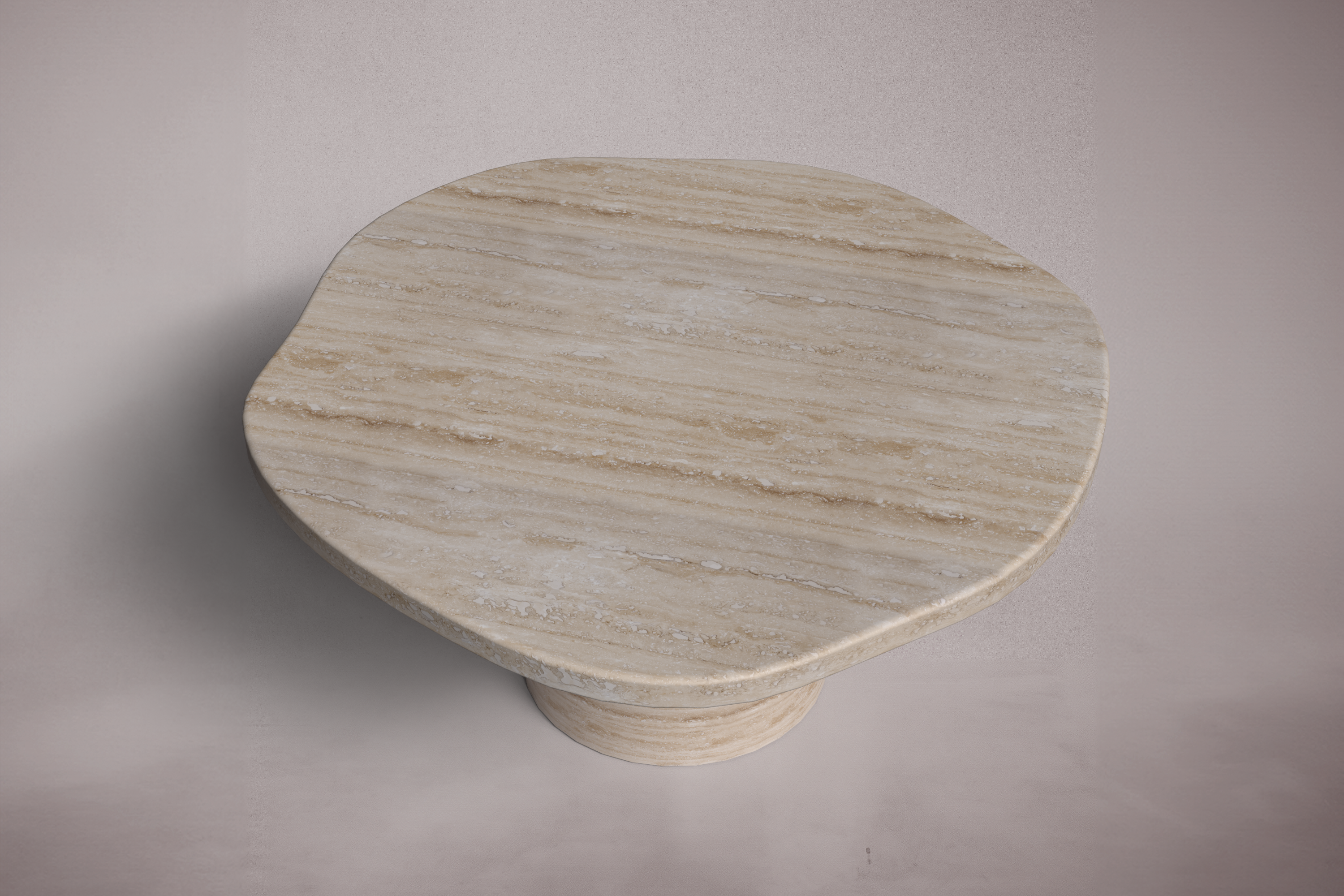 Viola Travertine Coffee Table